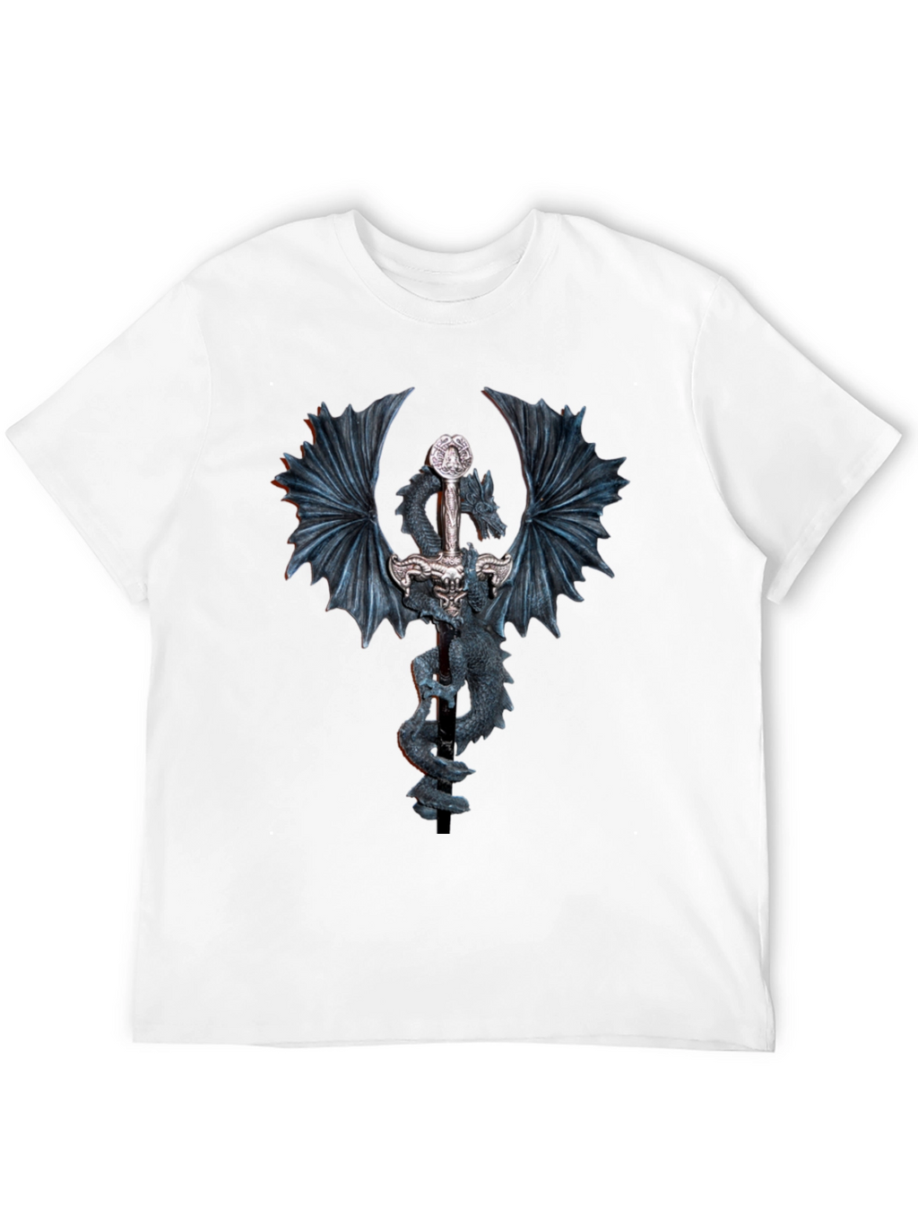 Dragon Sword T-Shirt - Fantasy Graphic Tee