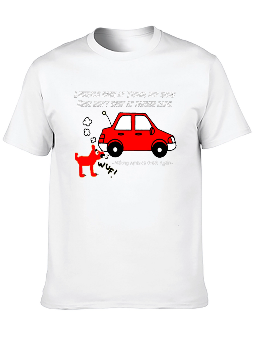 Political Humor T-Shirt: Trump vs. Liberals