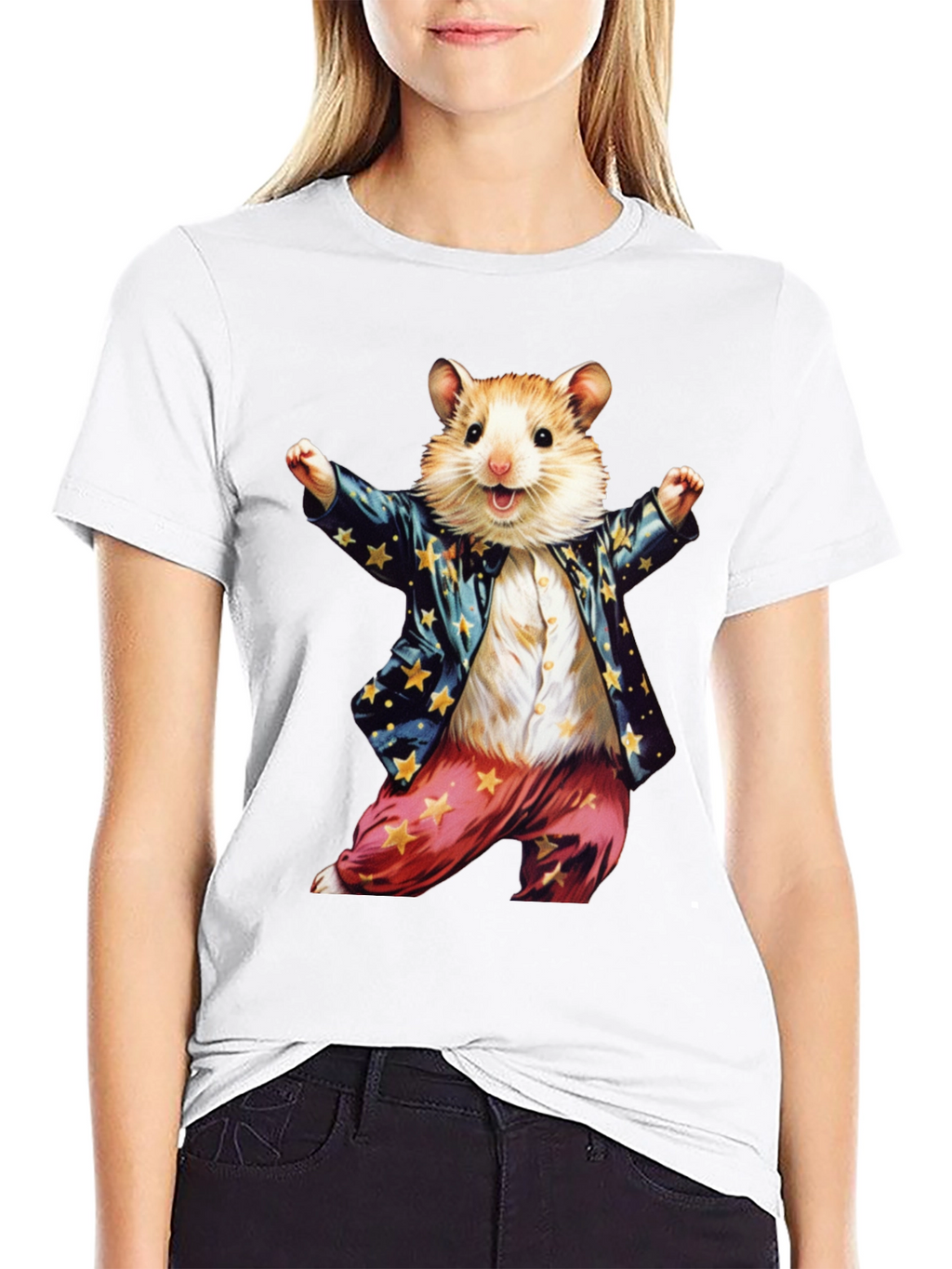 Hamster Wizard T-Shirt - Funny Graphic Tee