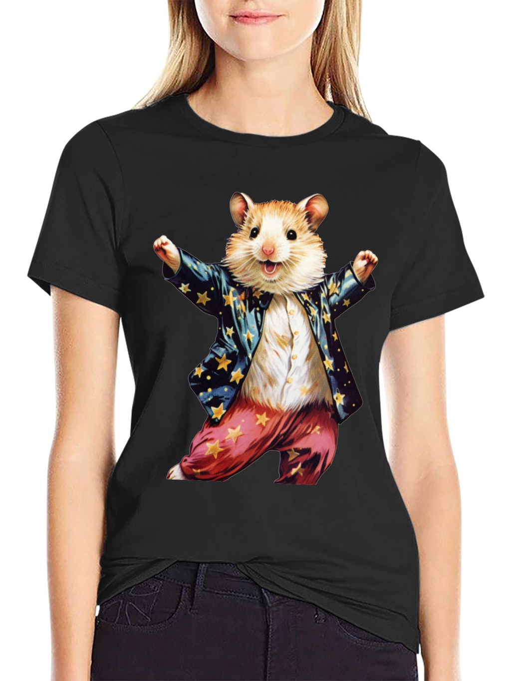 Hamster Wizard T-Shirt - Funny Graphic Tee