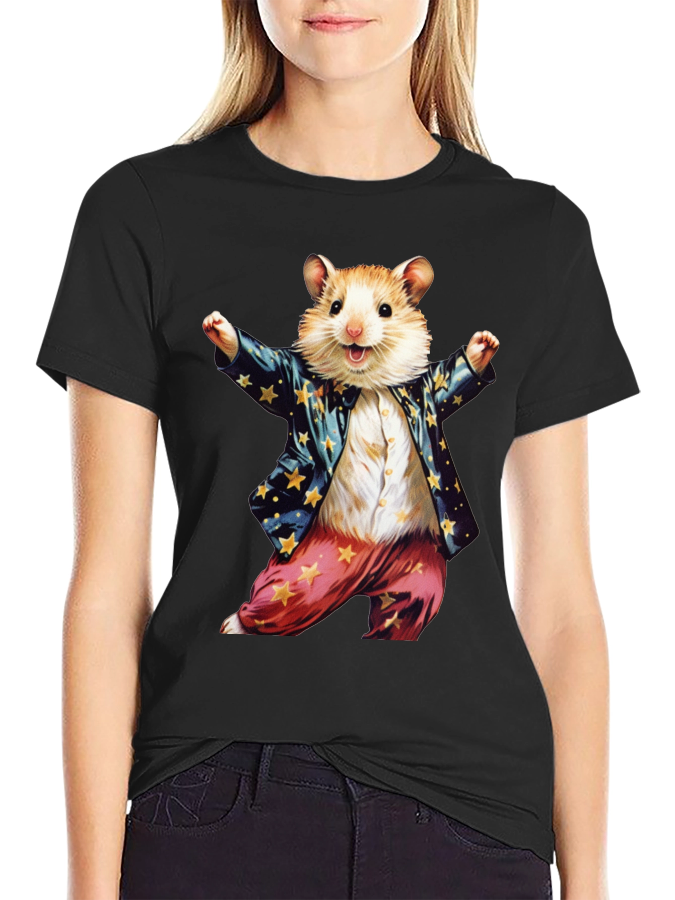 Hamster Wizard T-Shirt - Funny Graphic Tee