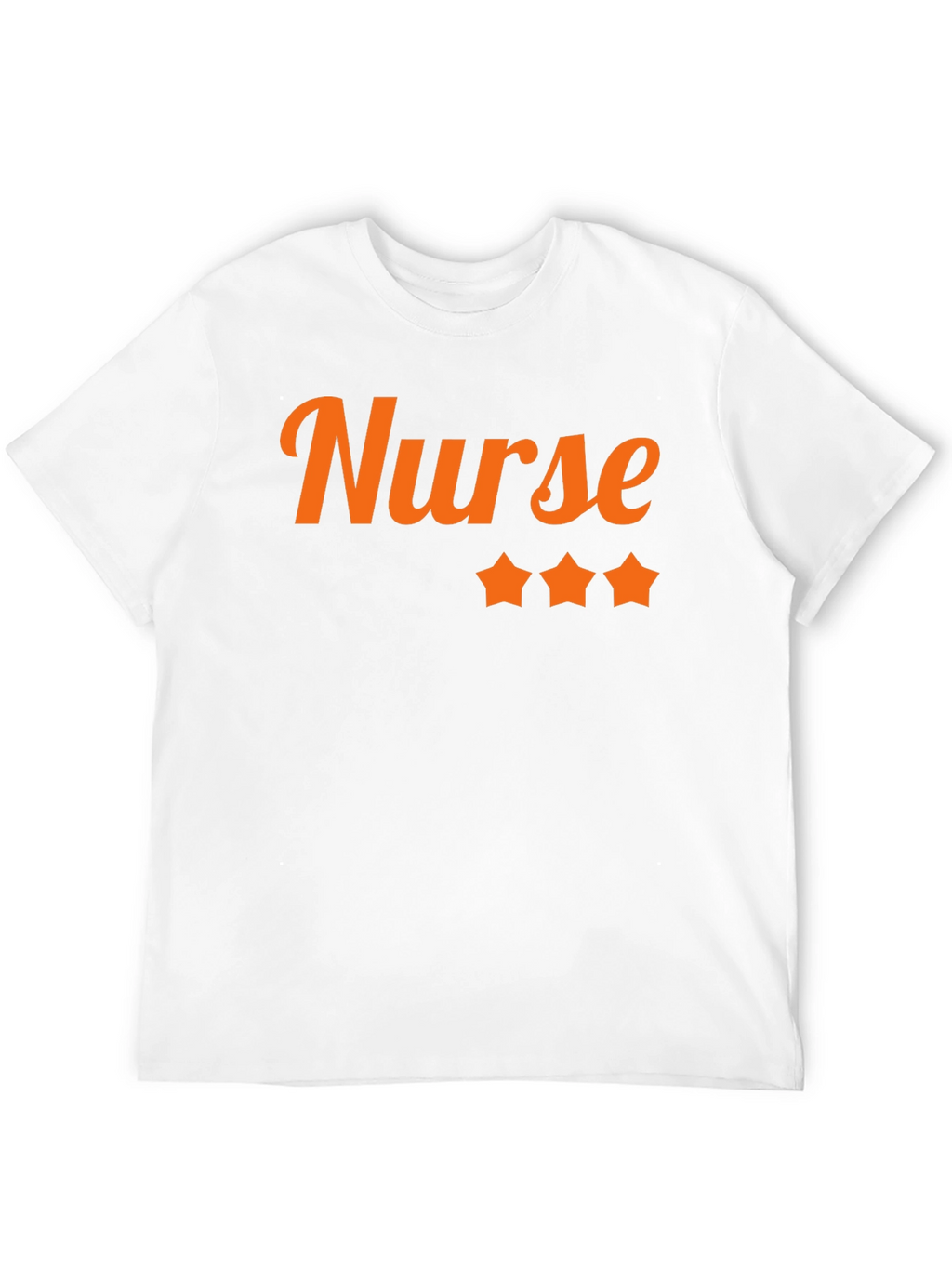 Nurse 3-Star Black Graphic Tee