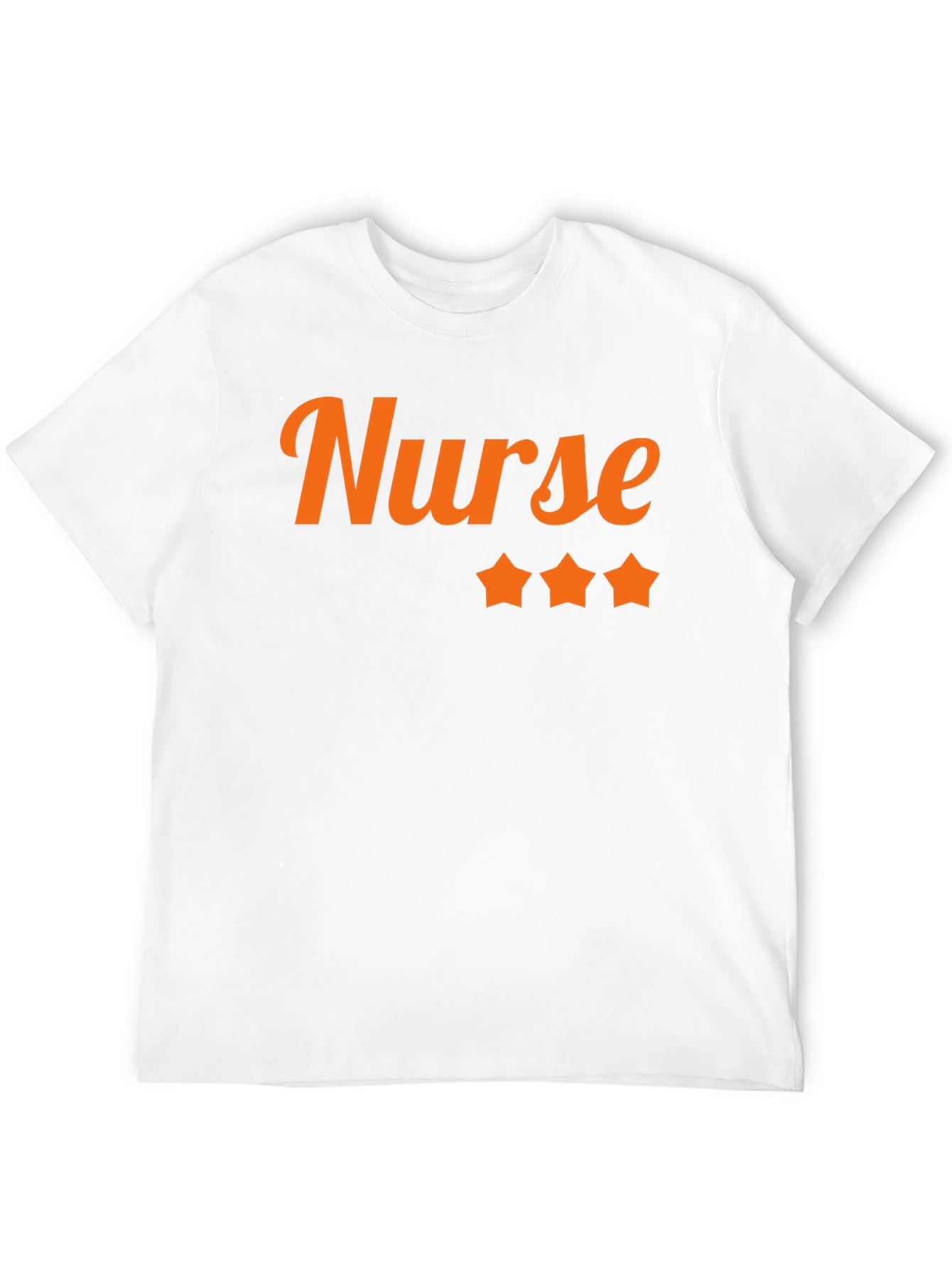 Nurse 3-Star Black Graphic Tee