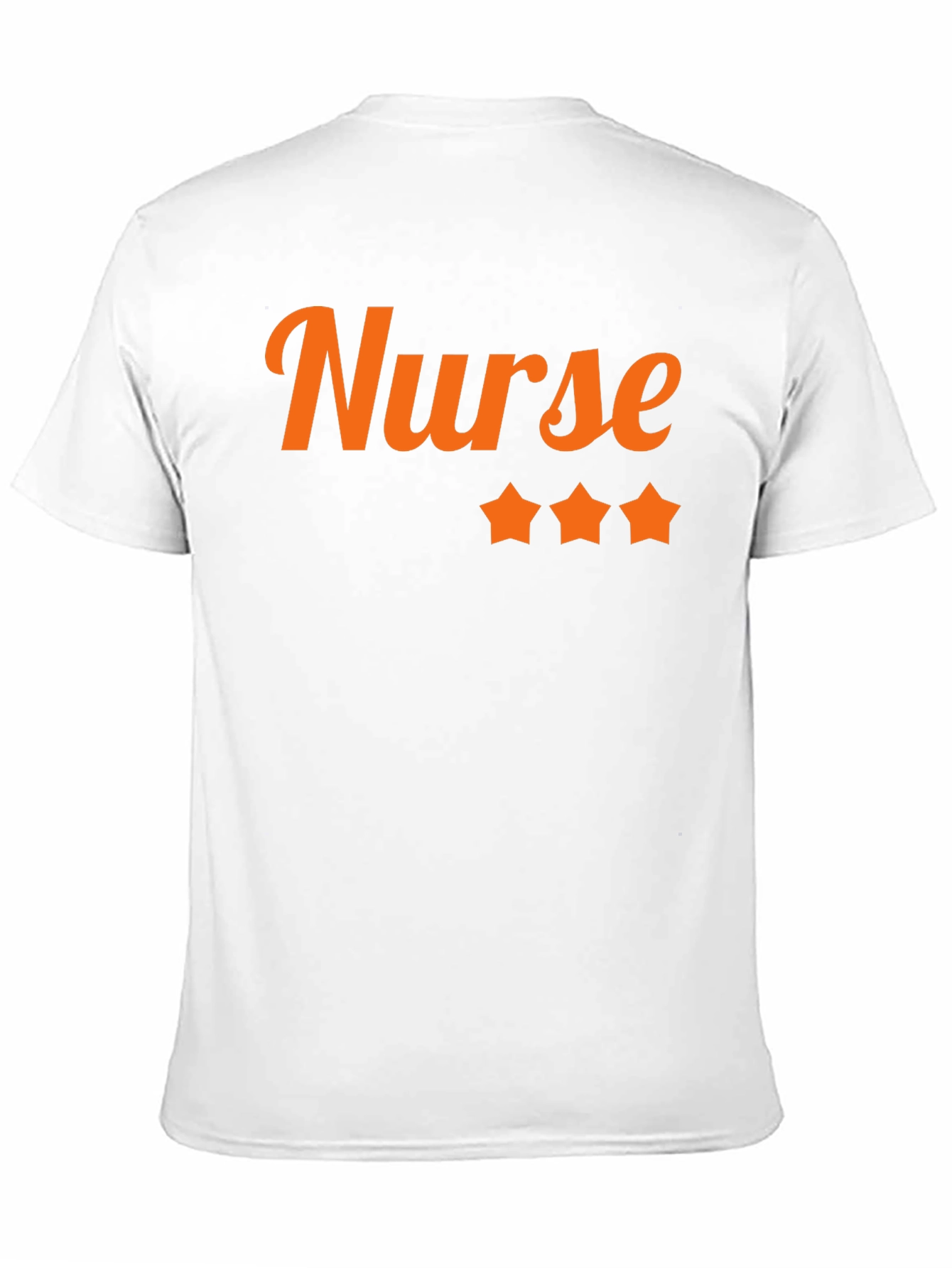 Nurse 3-Star Black Graphic Tee