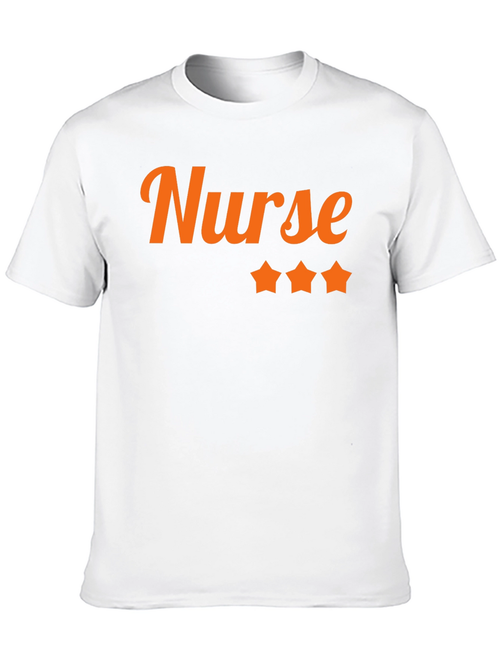 Nurse 3-Star Black Graphic Tee