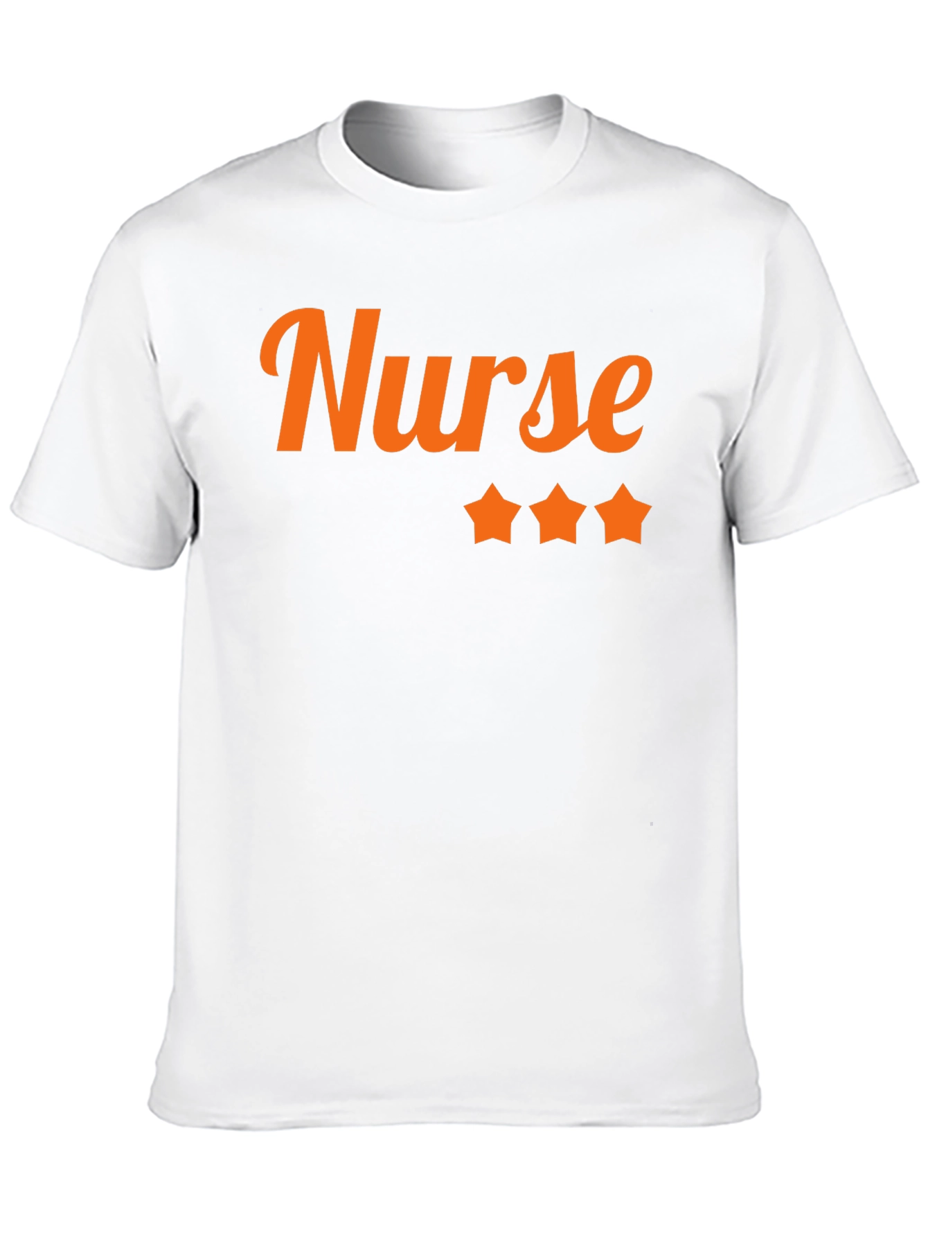 Nurse 3-Star Black Graphic Tee