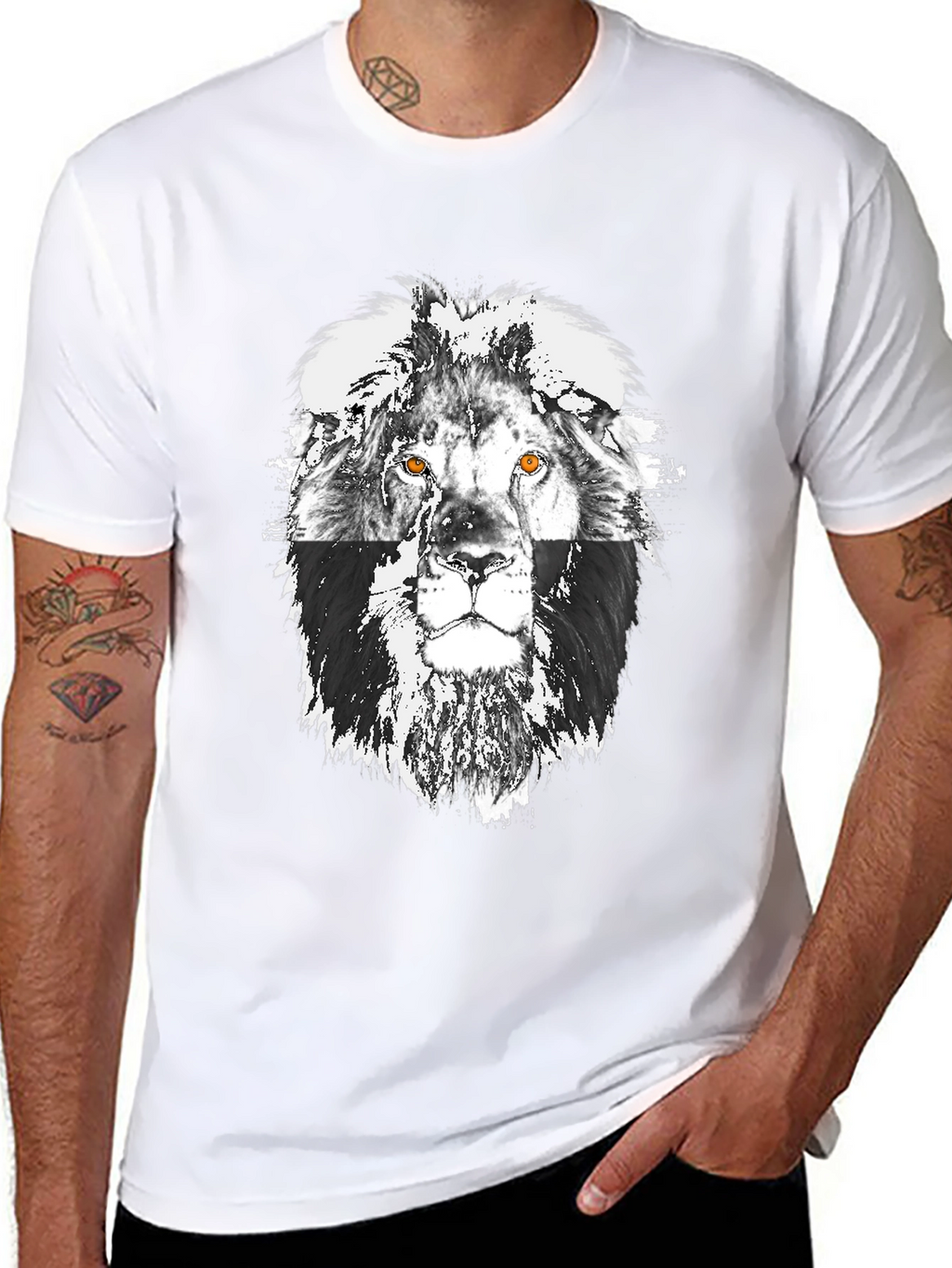 Lion Graphic T-Shirt - Bold Statement Tee