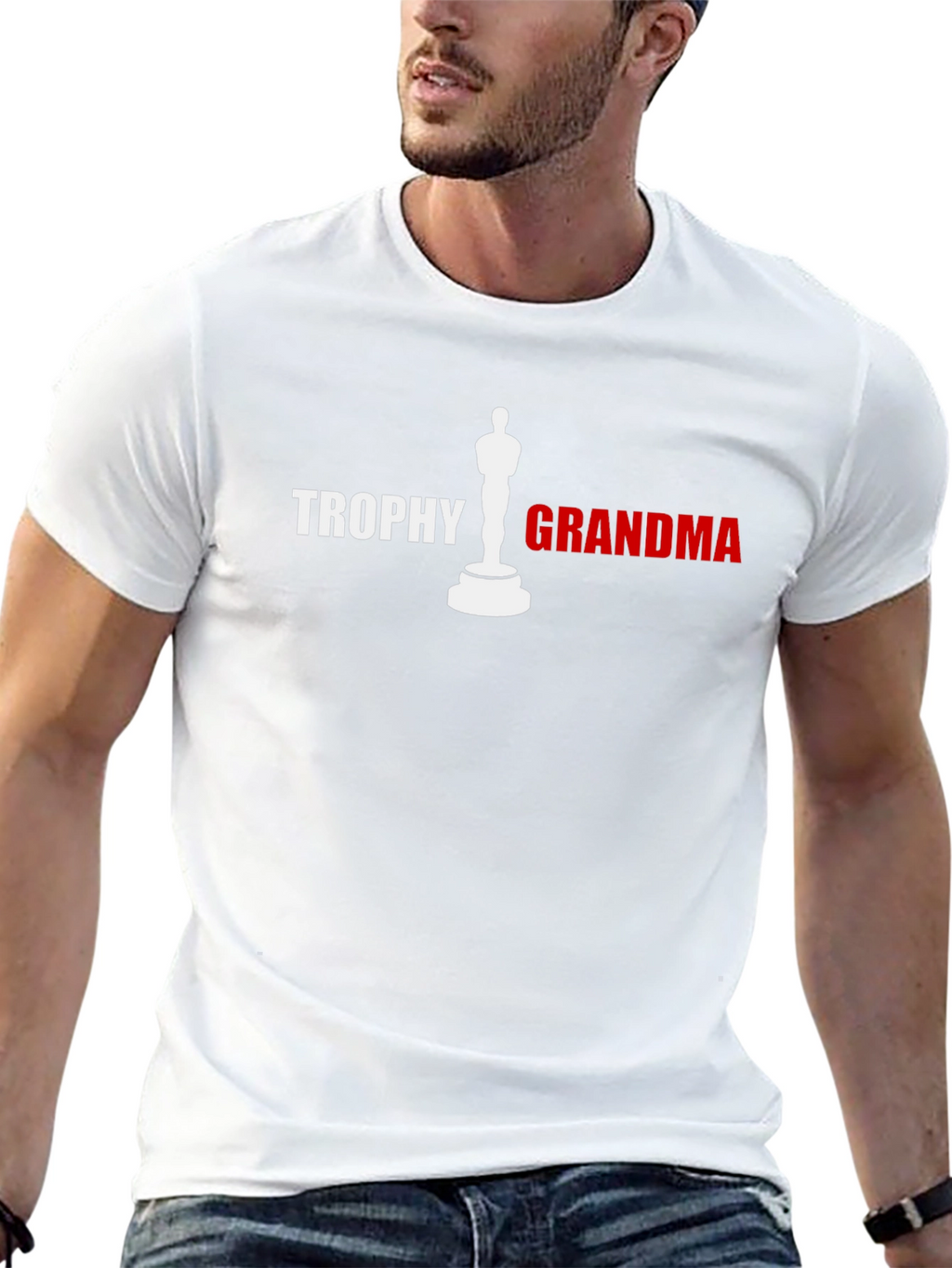 Trophy Grandma T-Shirt - Novelty Gift