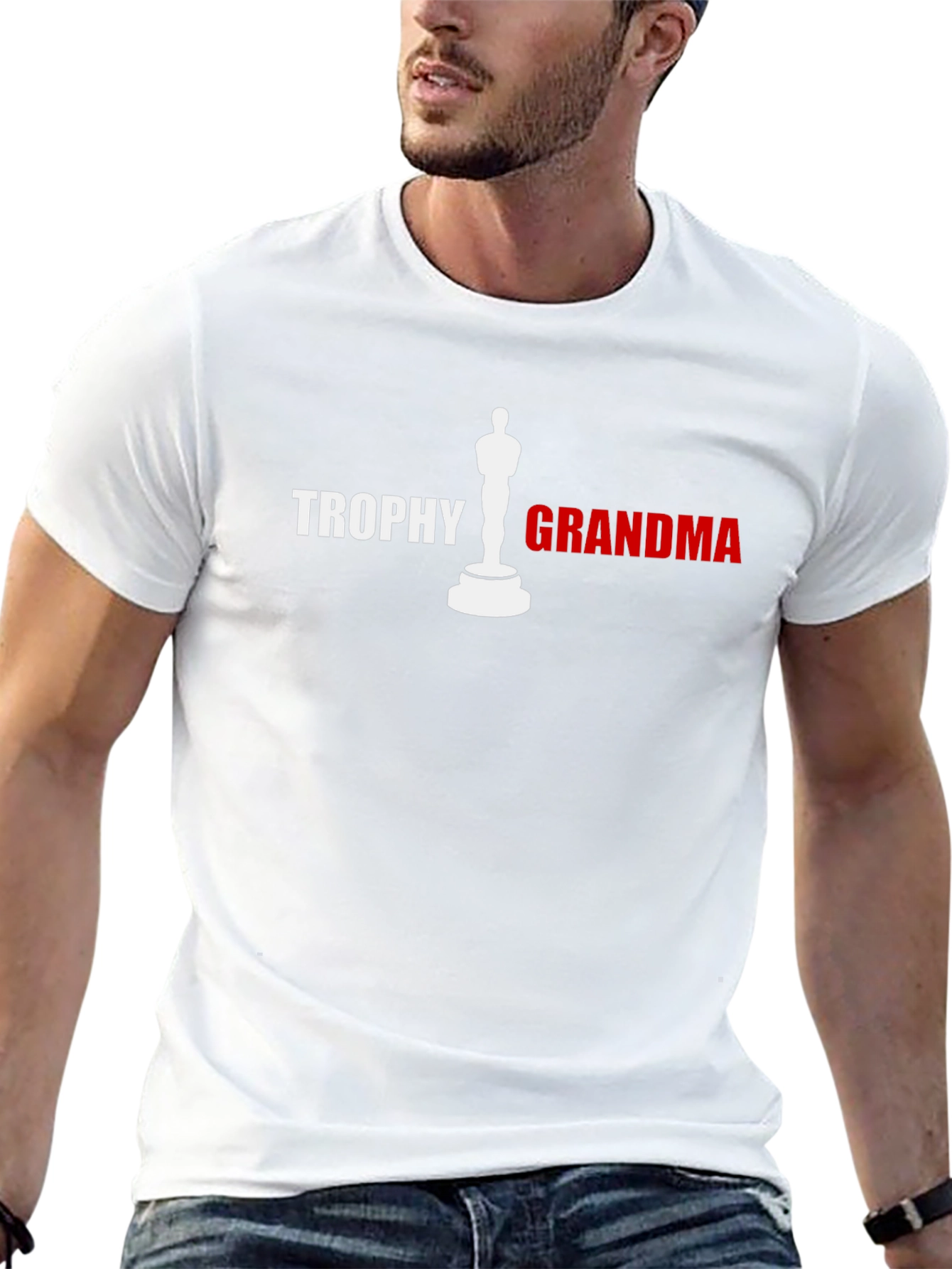 Trophy Grandma T-Shirt - Novelty Gift