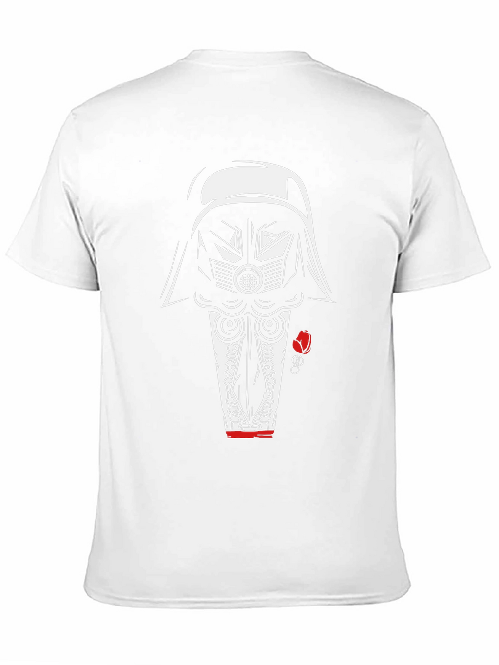 Darth Vader Playing Card Mens T-Shirt