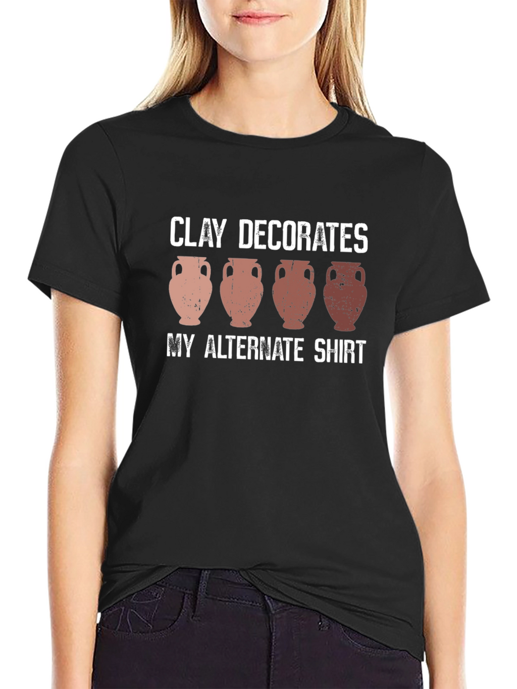 Clay Decorates T-Shirt