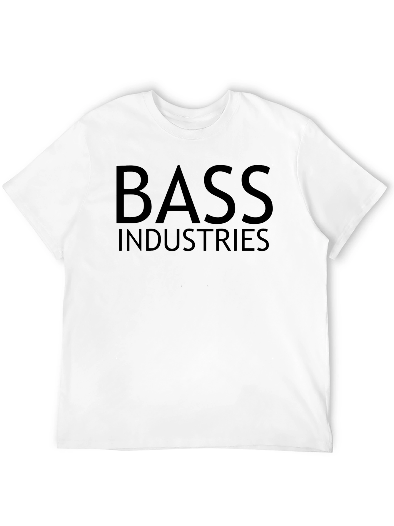 Bass Industries Black Graphic Tee