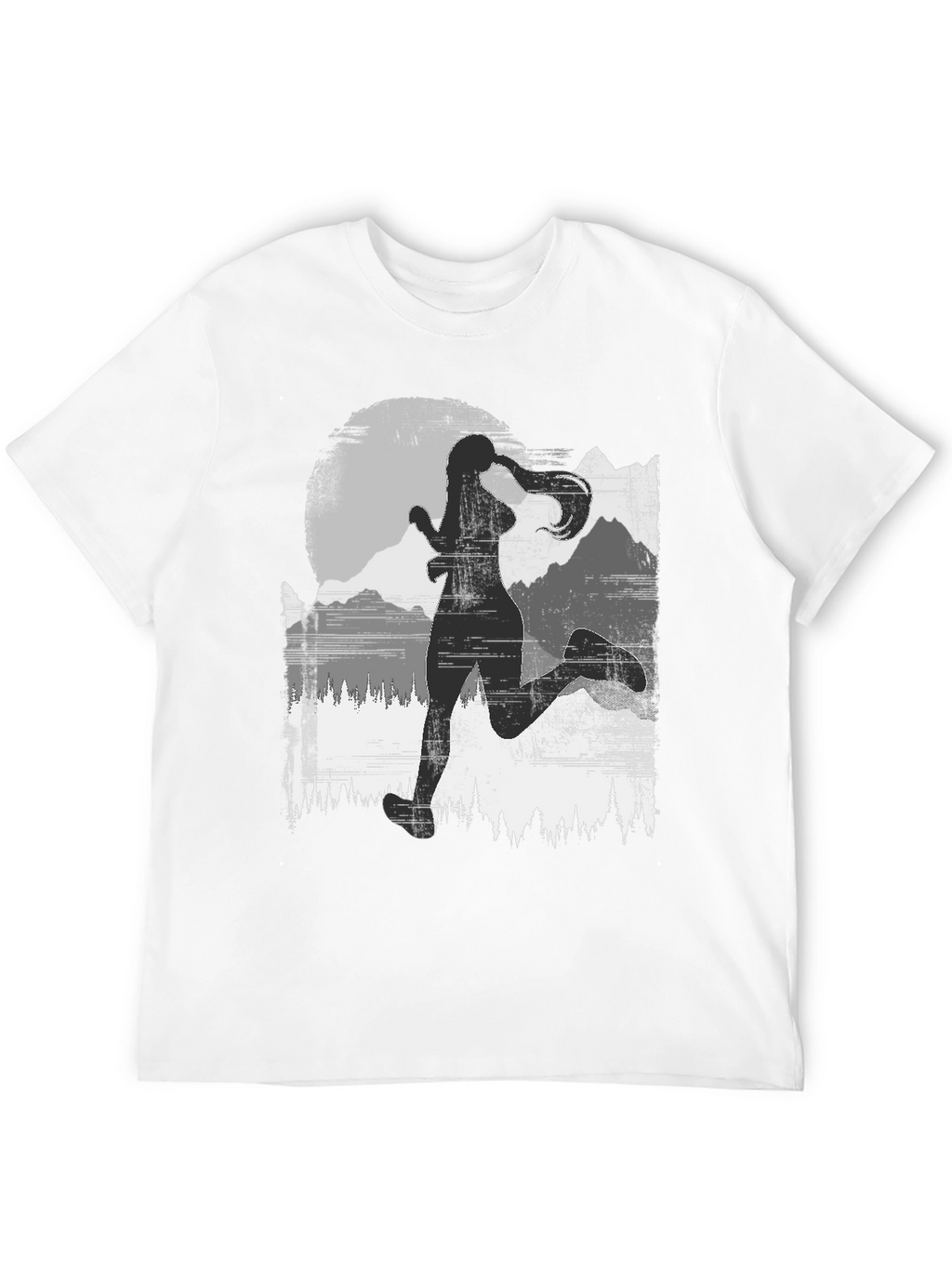 Trail Runner T-Shirt - Womens Silhouette