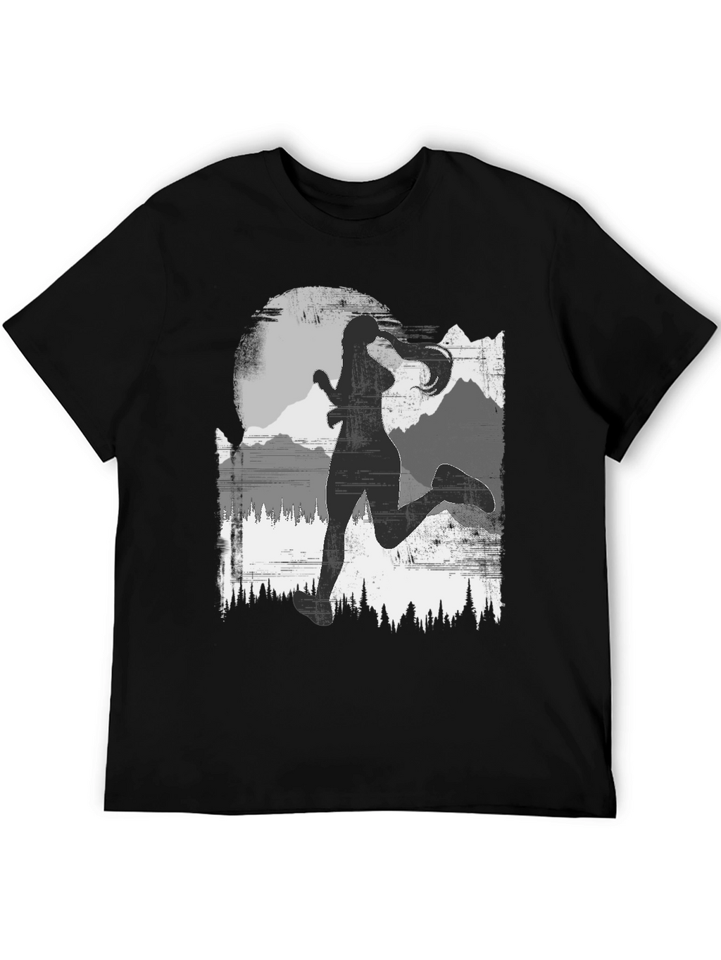 Trail Runner T-Shirt - Womens Silhouette