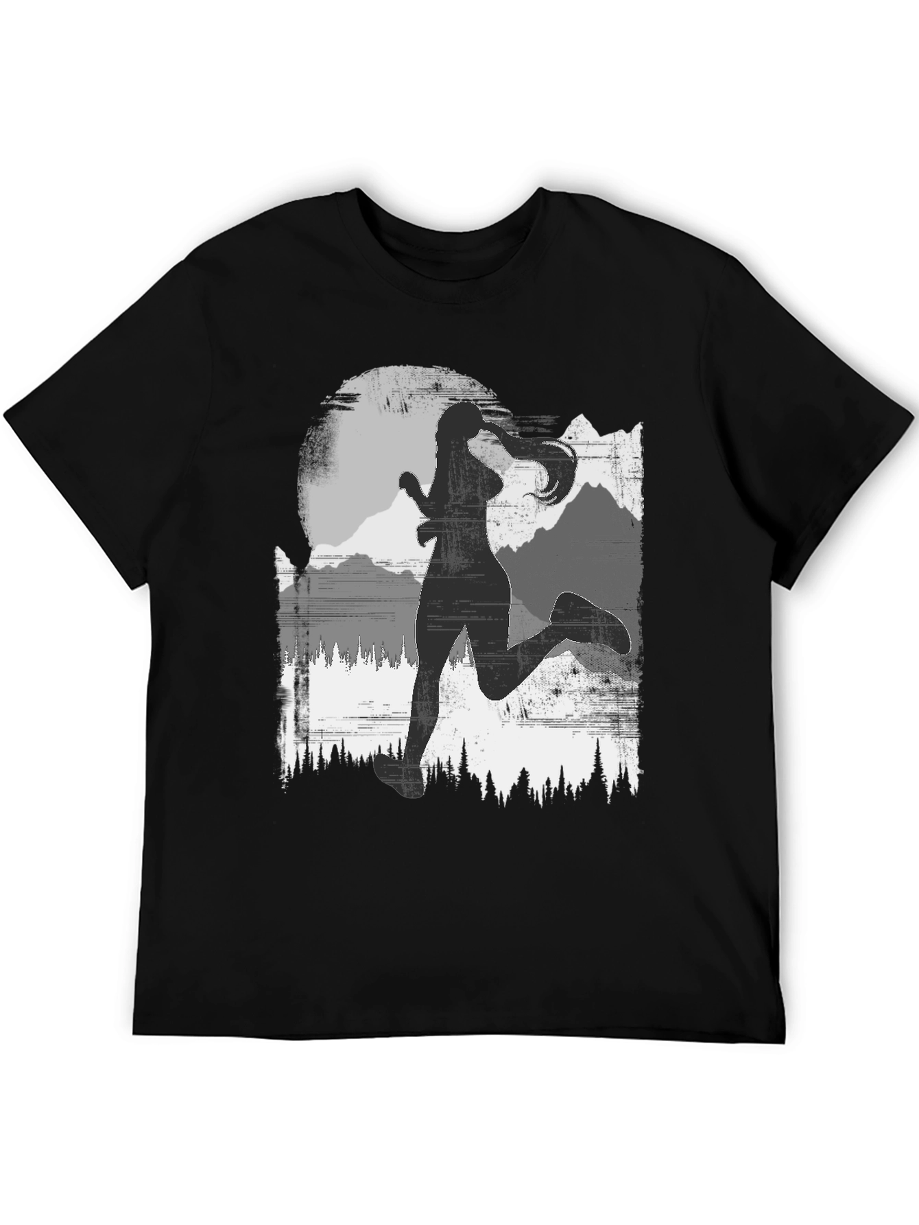 Trail Runner T-Shirt - Womens Silhouette