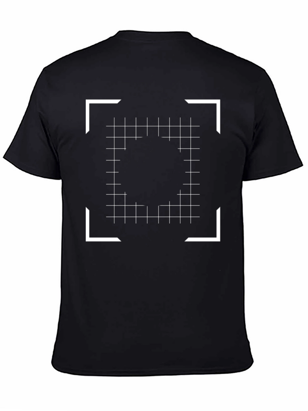 Abstract Grid T-Shirt - Modern Minimalist Design