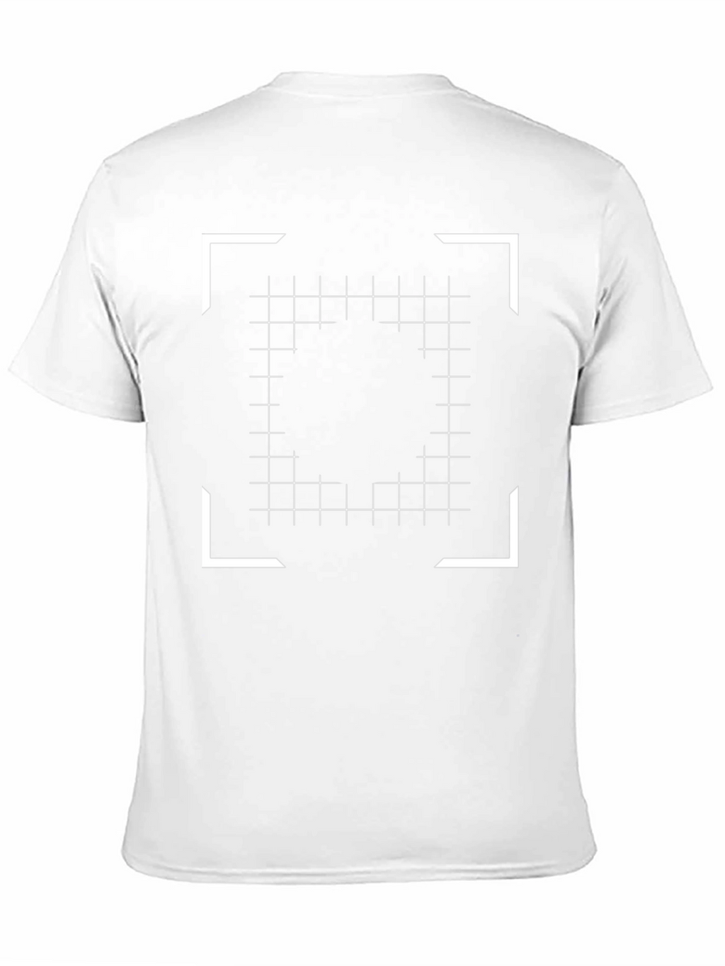 Abstract Grid T-Shirt - Modern Minimalist Design