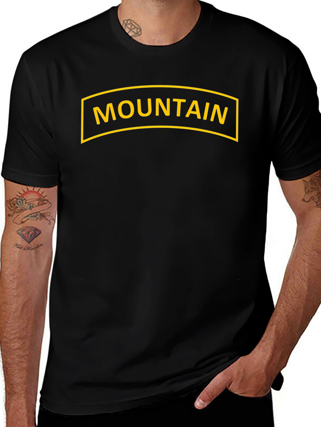 Mountain T-Shirt - Menswear Fashion Top