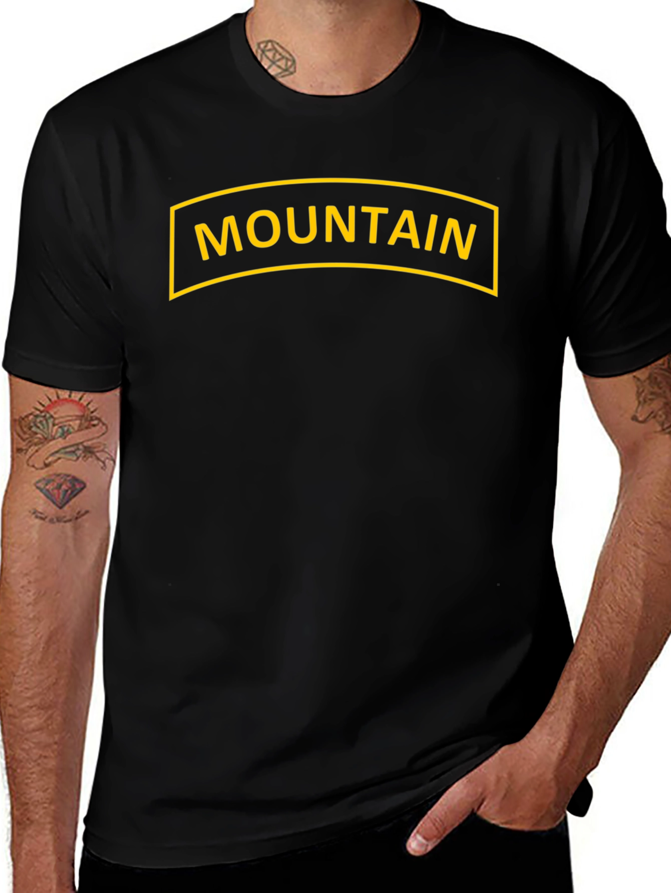 Mountain T-Shirt - Menswear Fashion Top