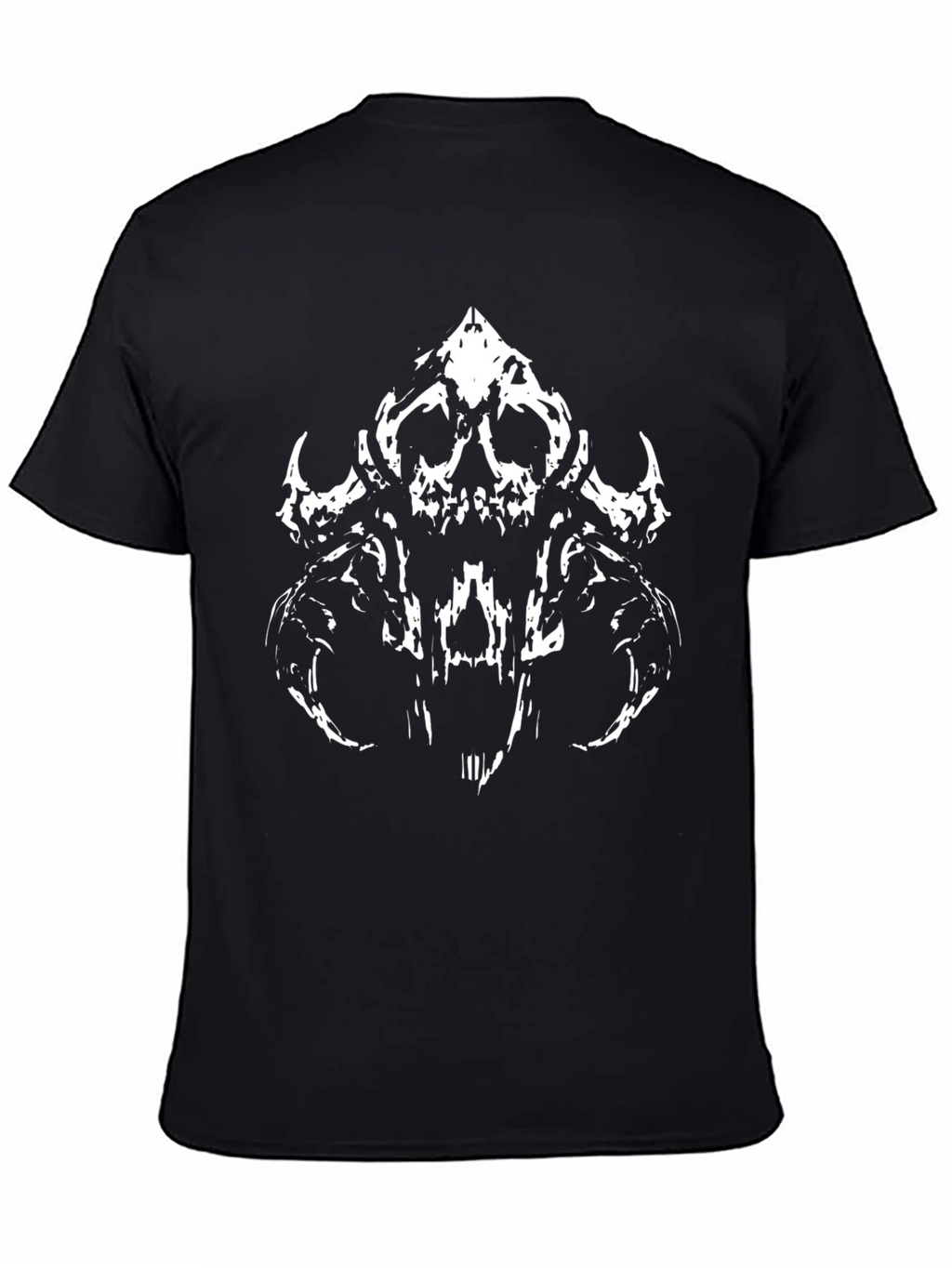 Skull Graphic Black T-Shirt