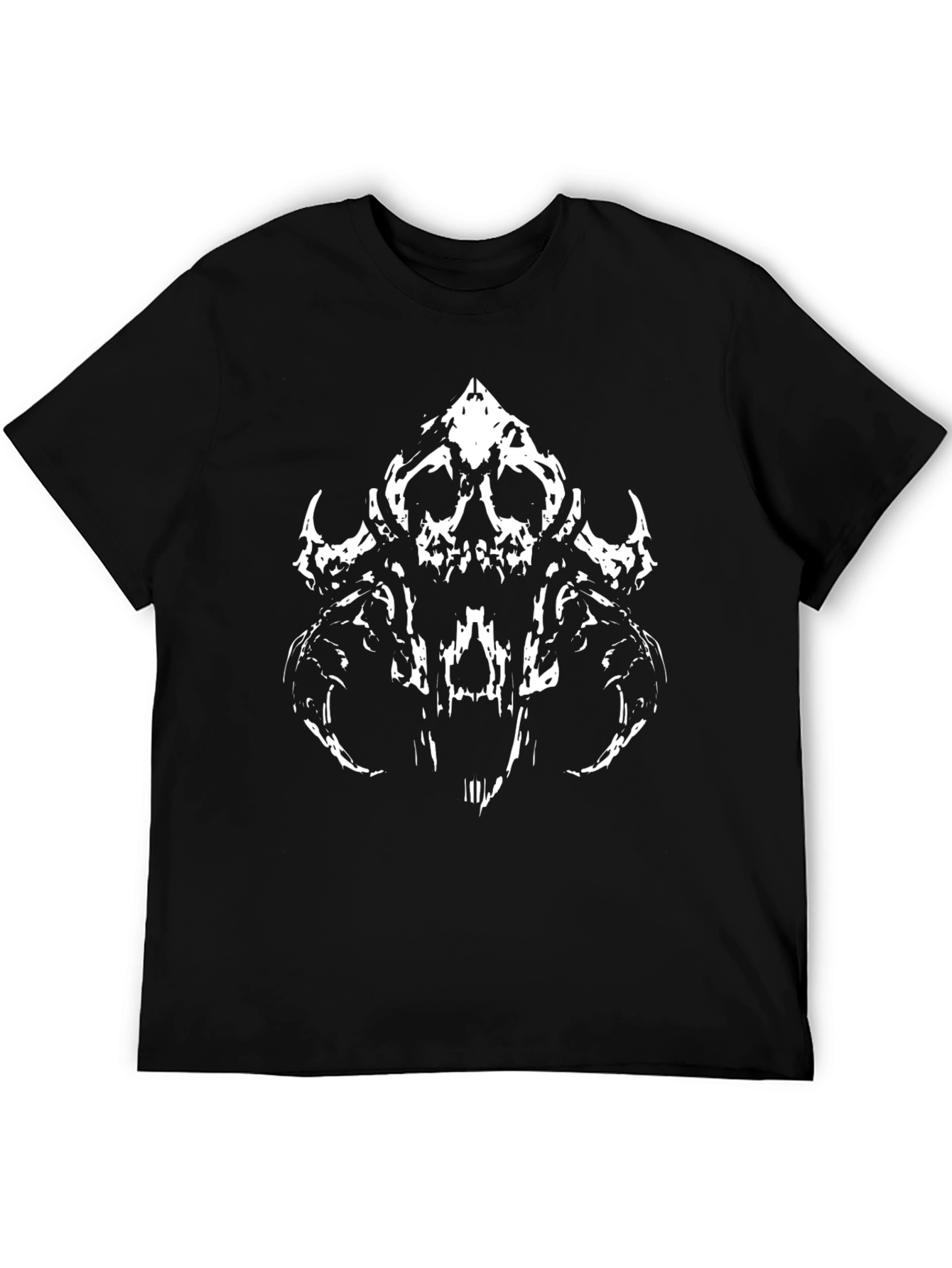 Skull Graphic Black T-Shirt