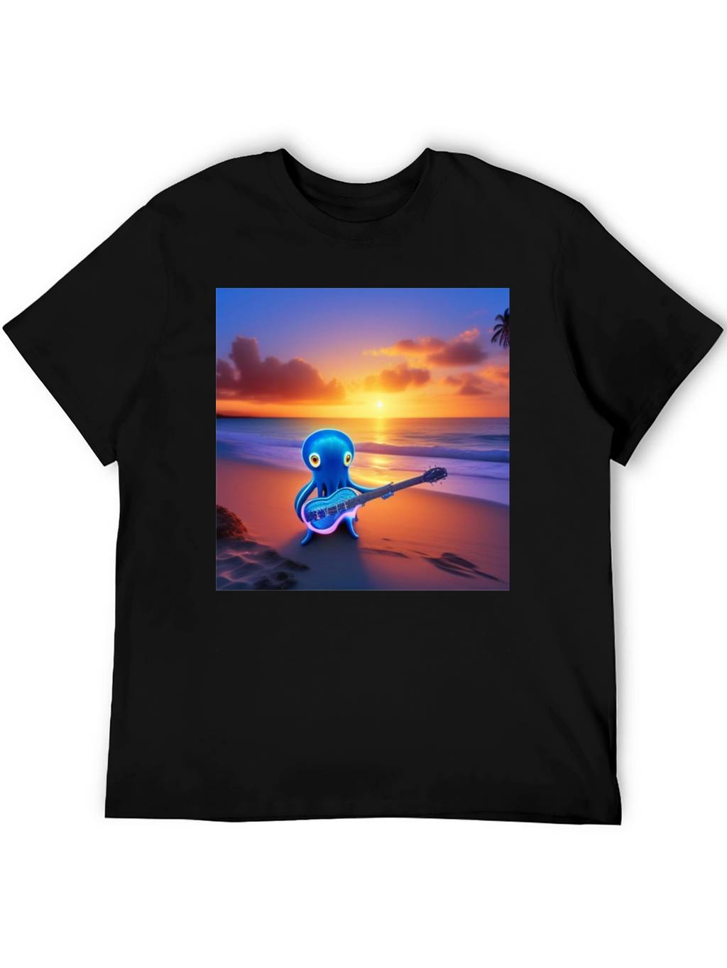 Octopus Guitarist T-Shirt