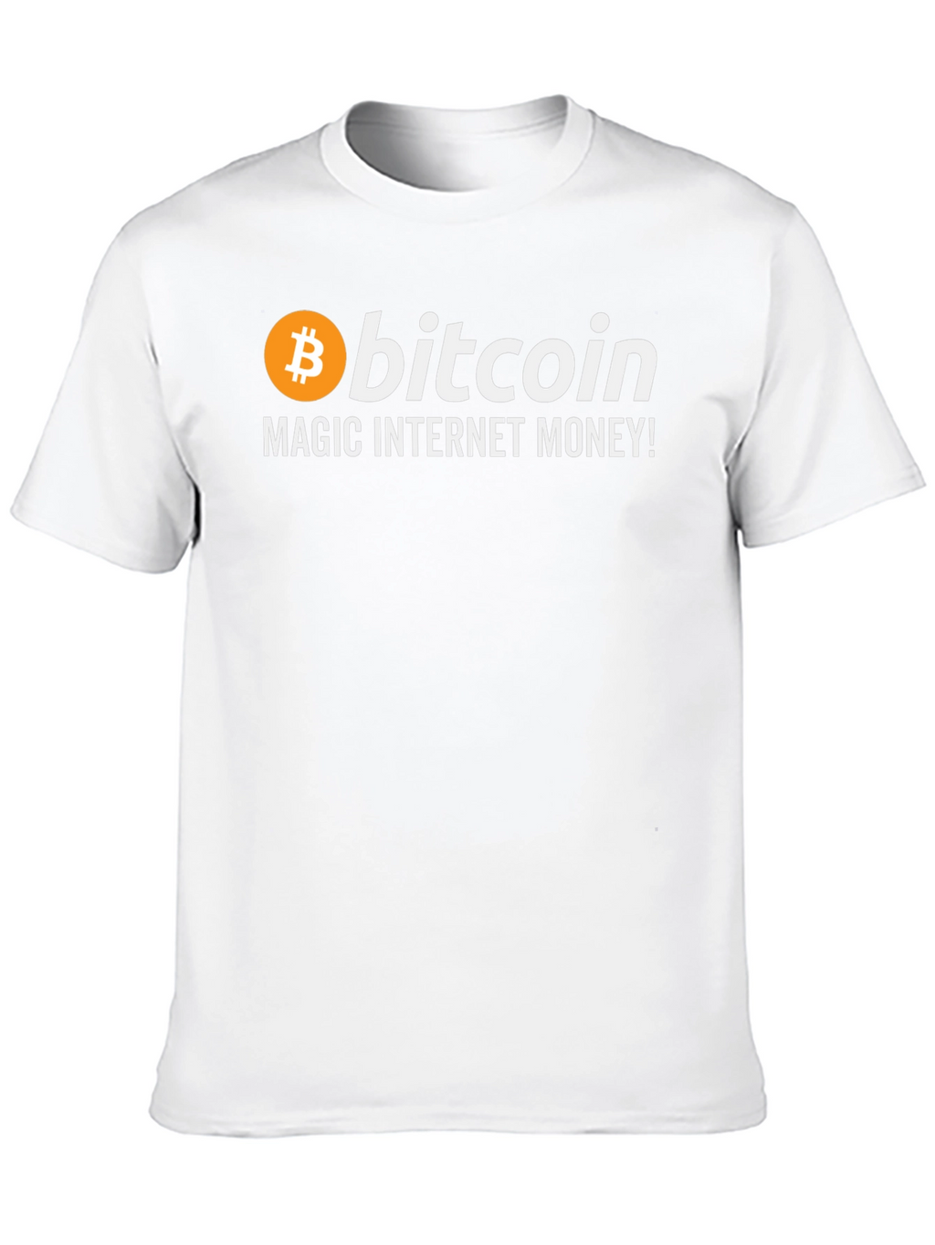Bitcoin Magic Internet Money Black T-Shirt