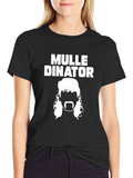 Mulle-dinator Black Graphic Tee