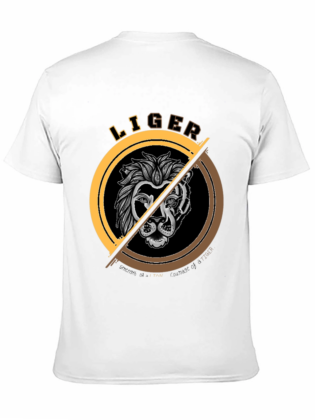 Liger Graphic Tee - Strength and Courage Shirt