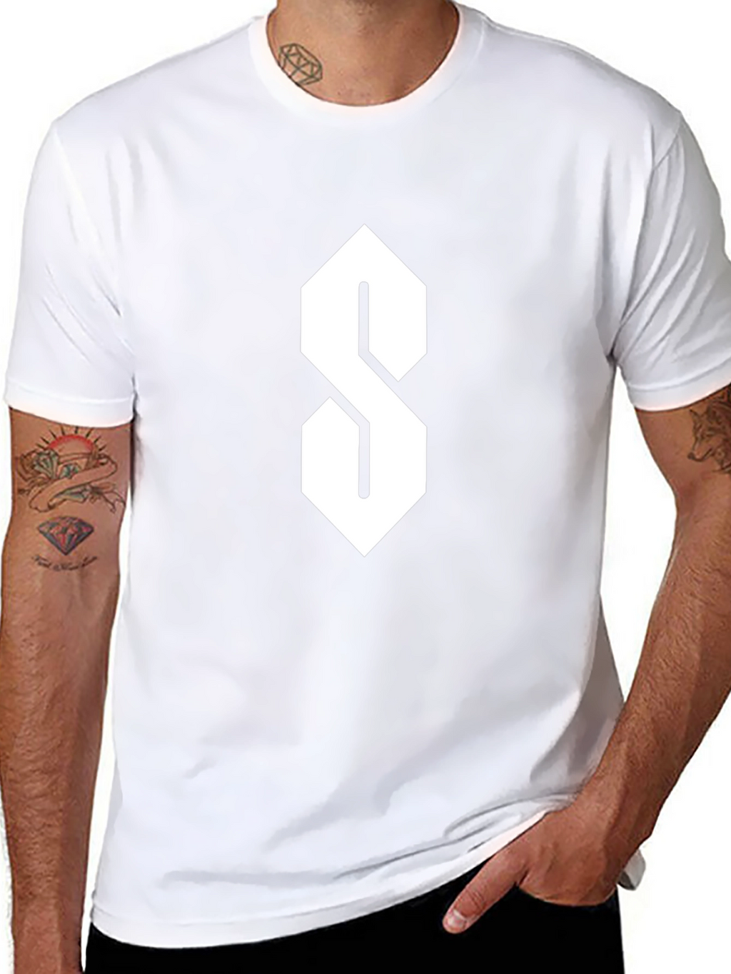 Retro S Graphic Tee - Classic Cool