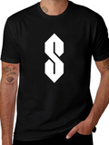 Retro S Graphic Tee - Classic Cool