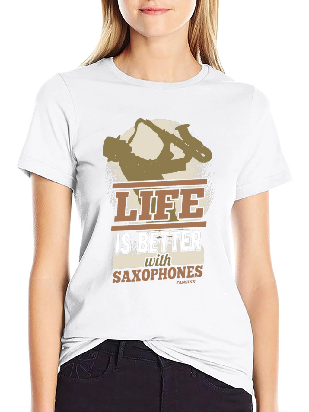 Life is Better with Saxophones T-Shirt