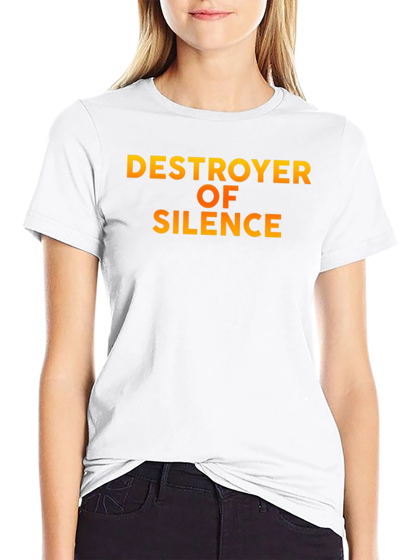 Destroyer Of Silence Black T-Shirt
