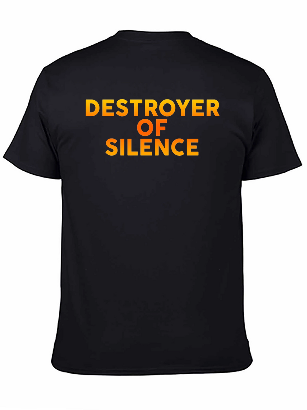 Destroyer Of Silence Black T-Shirt