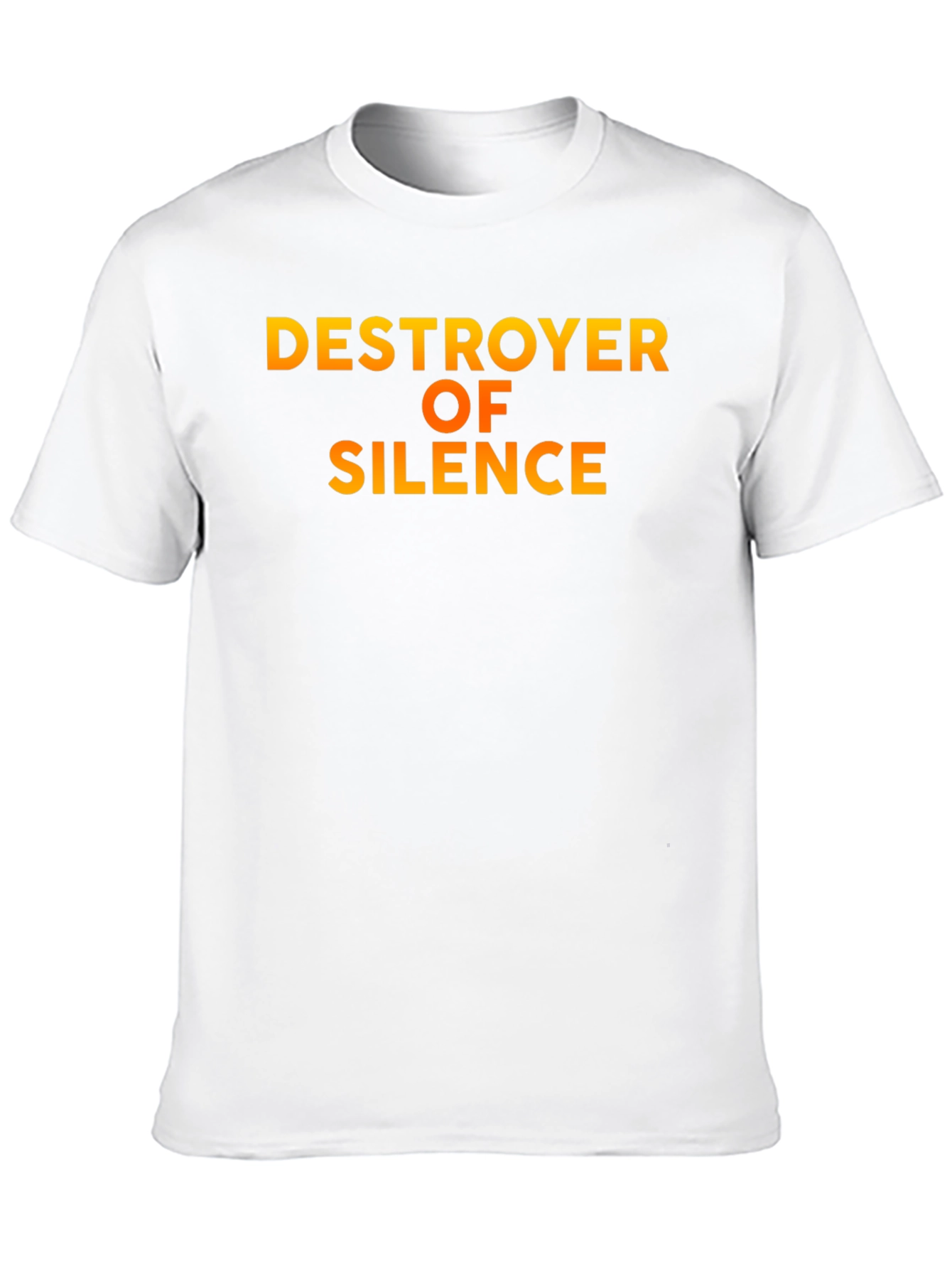 Destroyer Of Silence Black T-Shirt