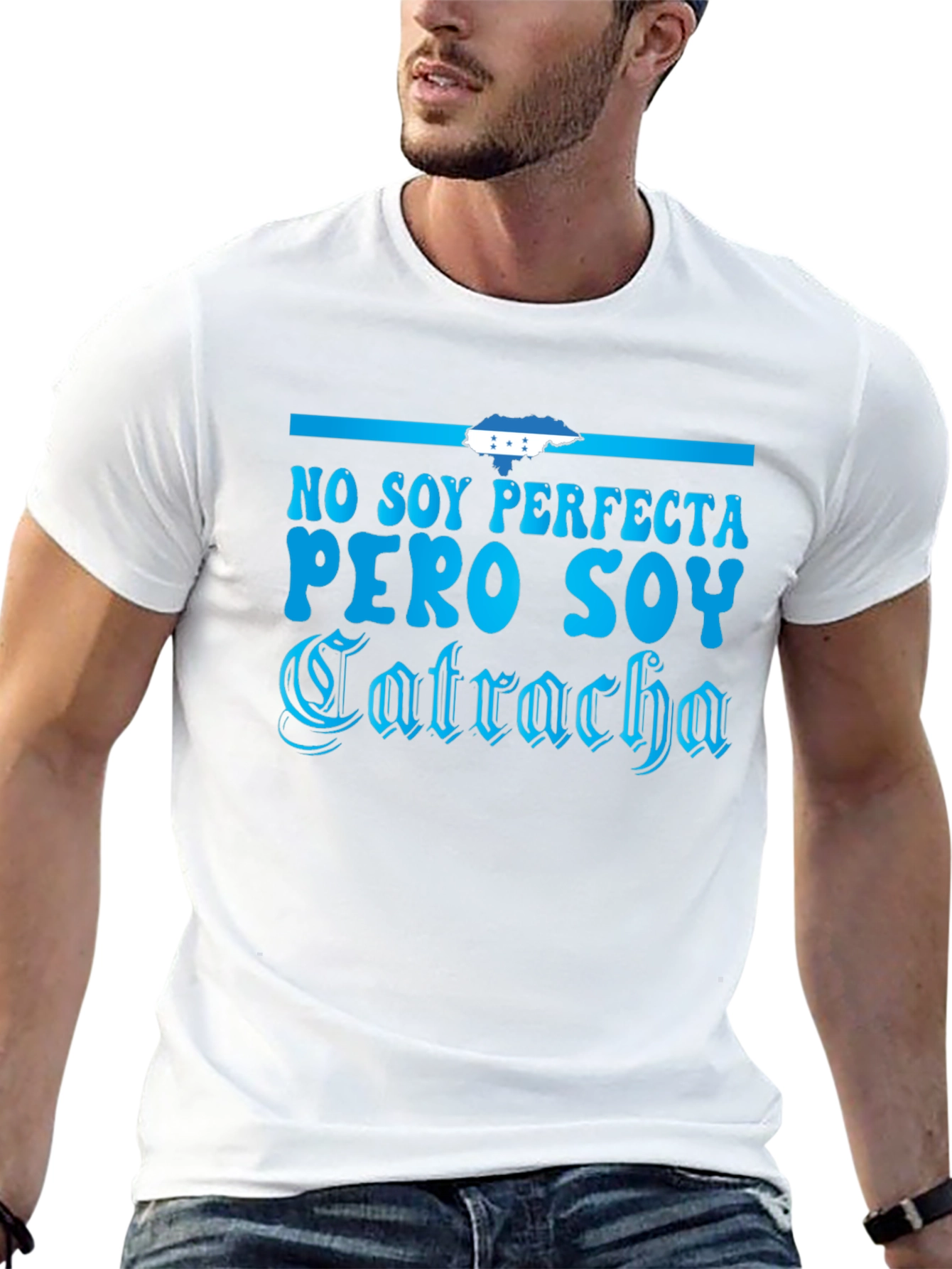 Honduras Pride T-Shirt - No Soy Perfecta Pero Soy Catracha