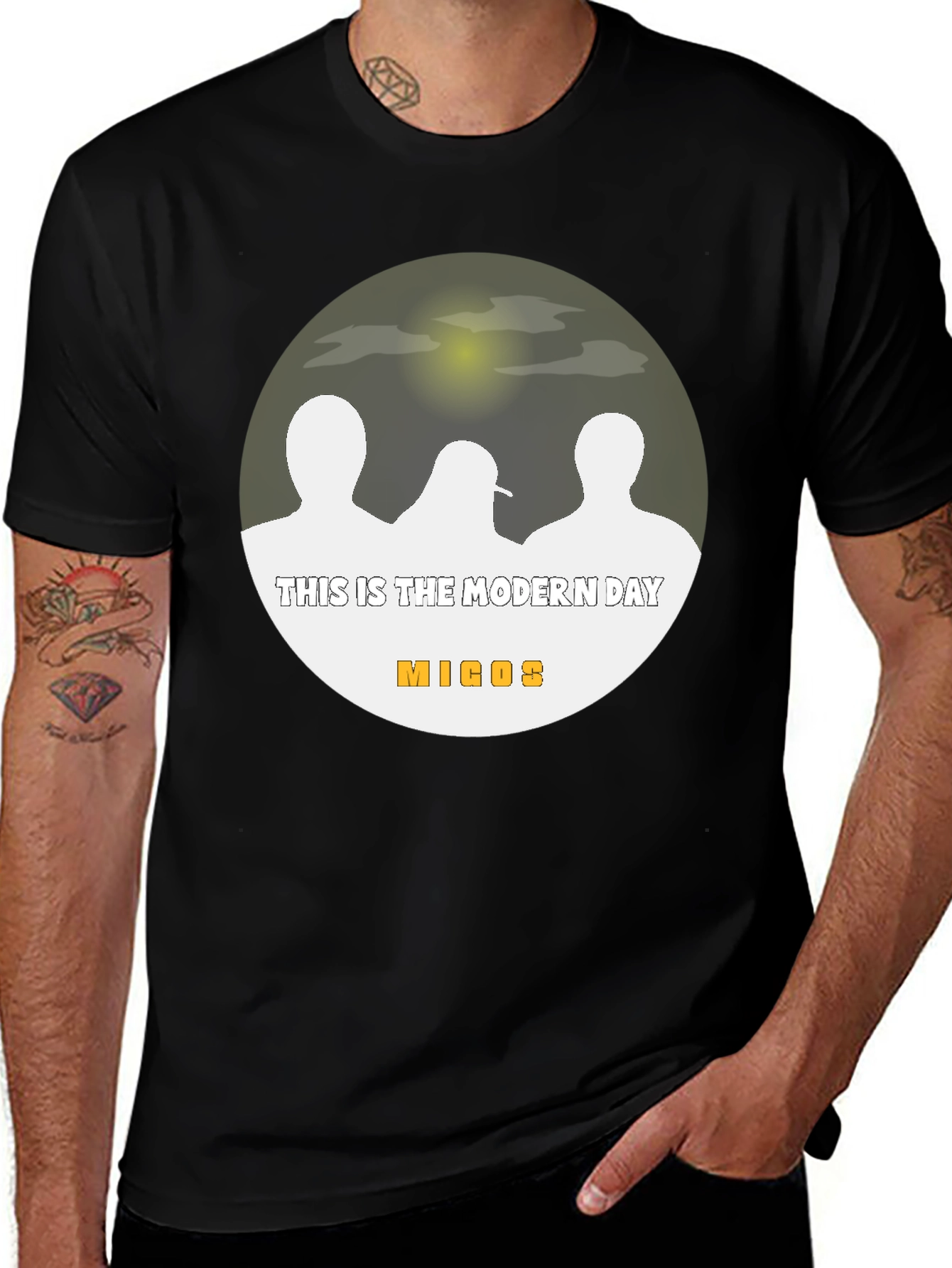 Migos This Is The Modern Day Black Graphic Tee