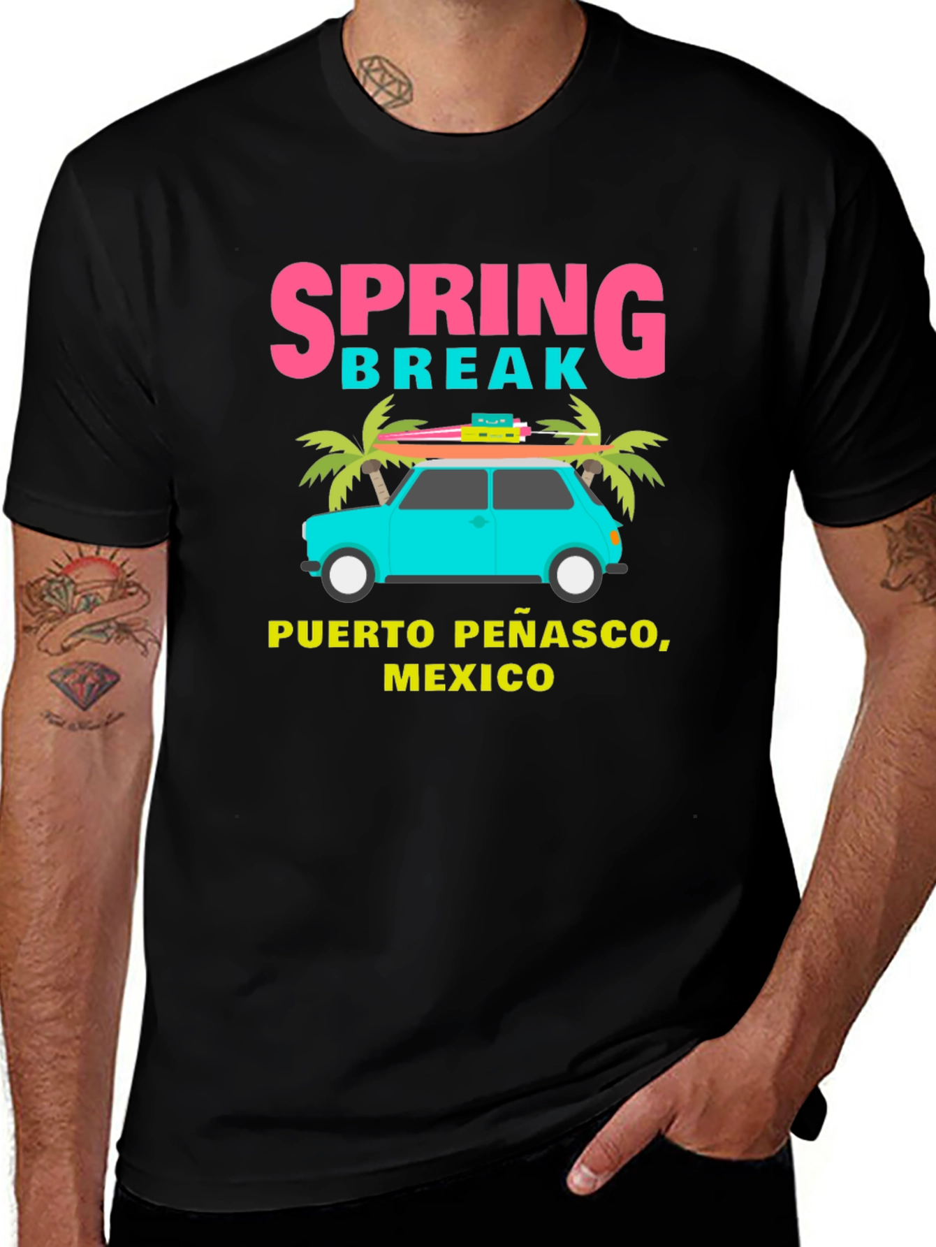 Spring Break Puerto Penasco Mexico T-Shirt
