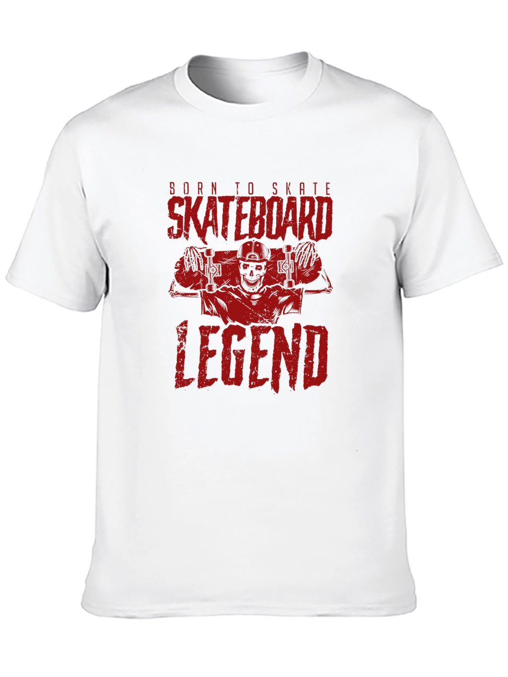 Born to Skate T-Shirt: Skateboard Legend Tee