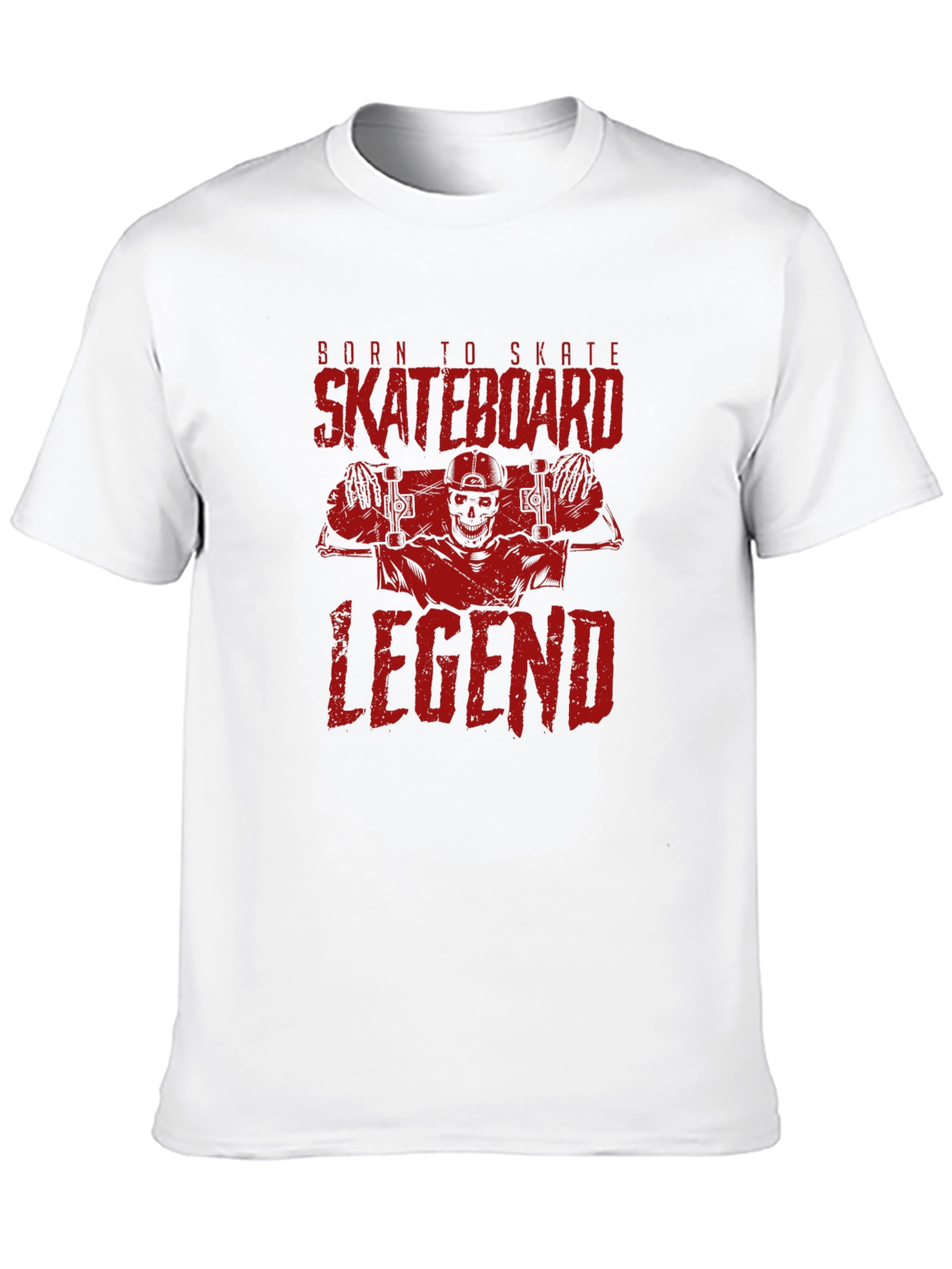 Born to Skate T-Shirt: Skateboard Legend Tee