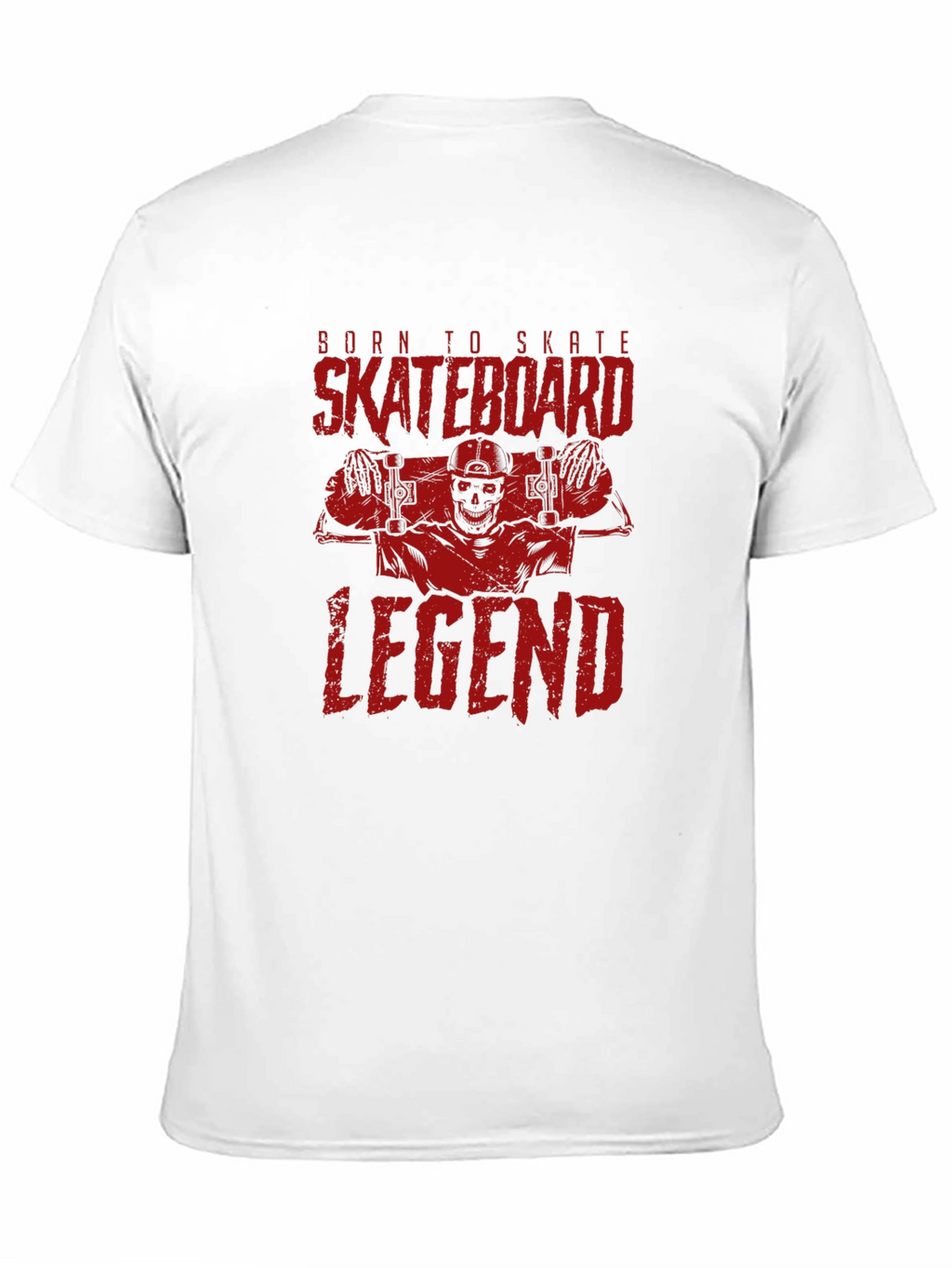 Born to Skate T-Shirt: Skateboard Legend Tee