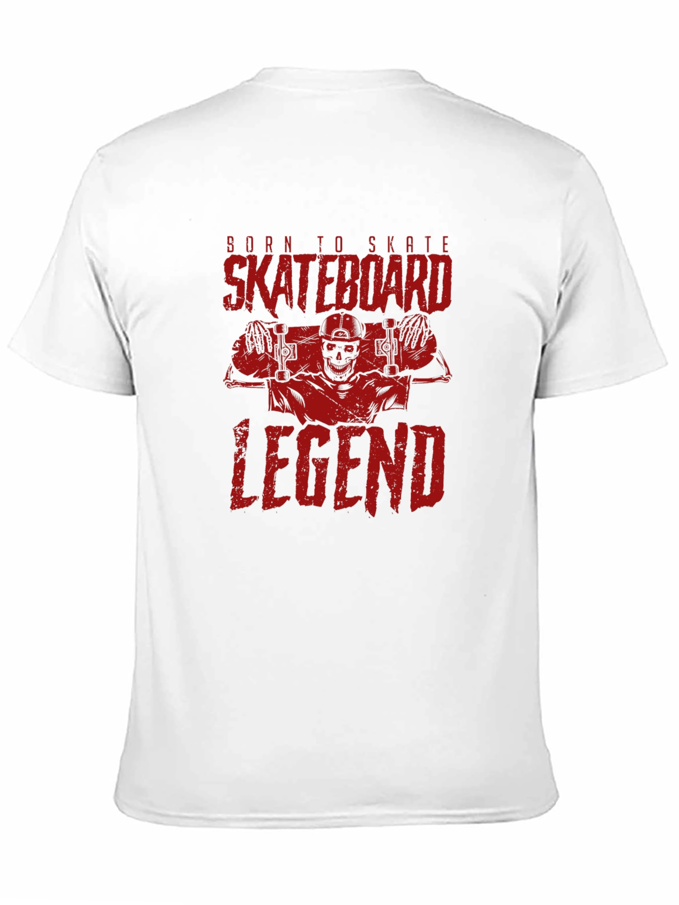 Born to Skate T-Shirt: Skateboard Legend Tee