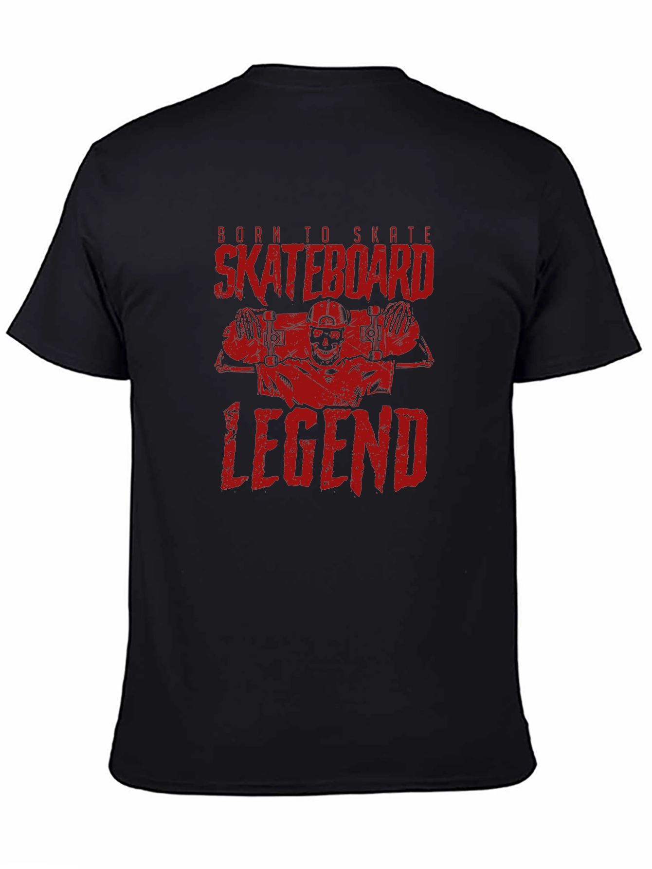 Born to Skate T-Shirt: Skateboard Legend Tee