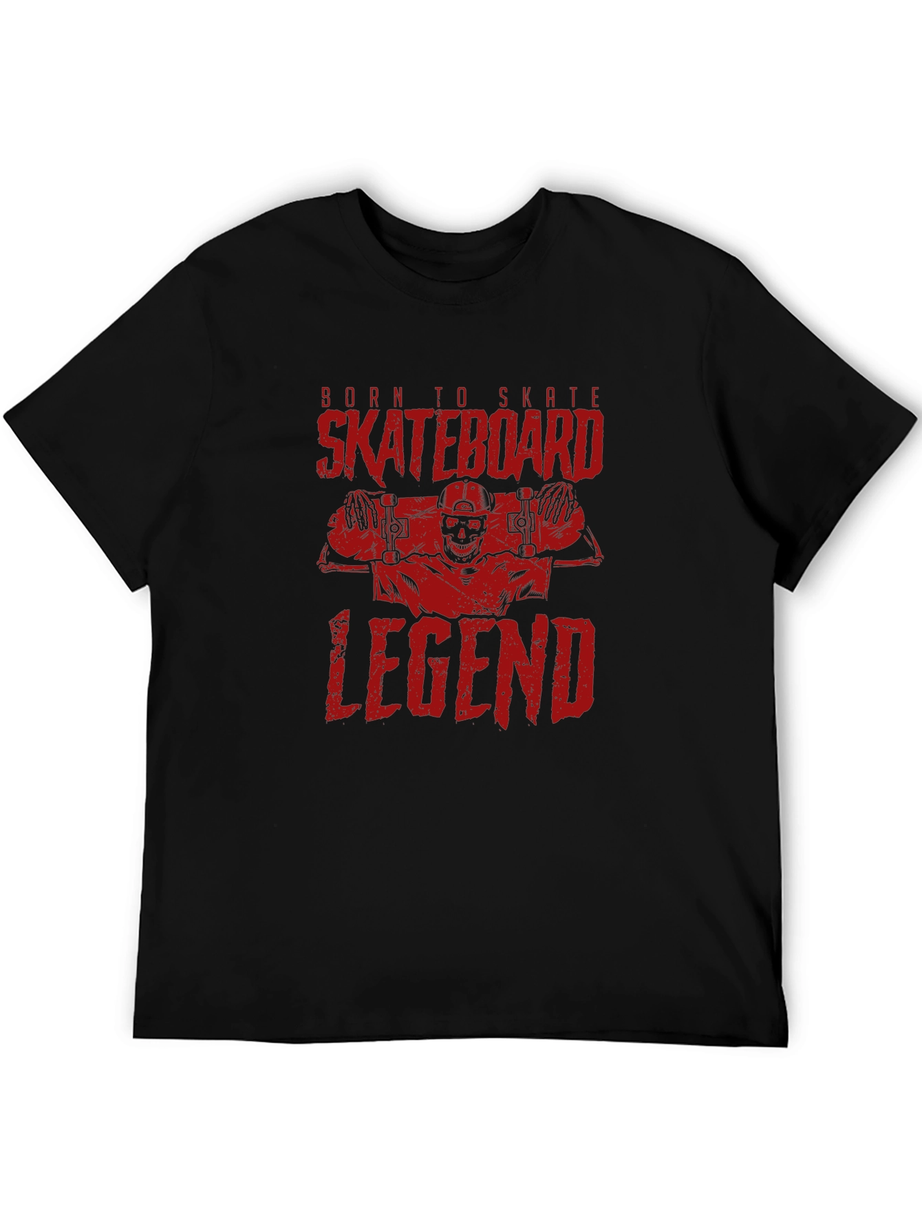 Born to Skate T-Shirt: Skateboard Legend Tee