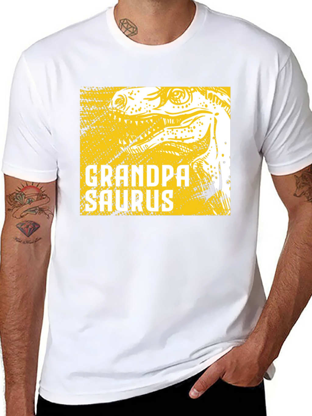 Grandpasaurus T-Shirt - Dinosaur Graphic Tee