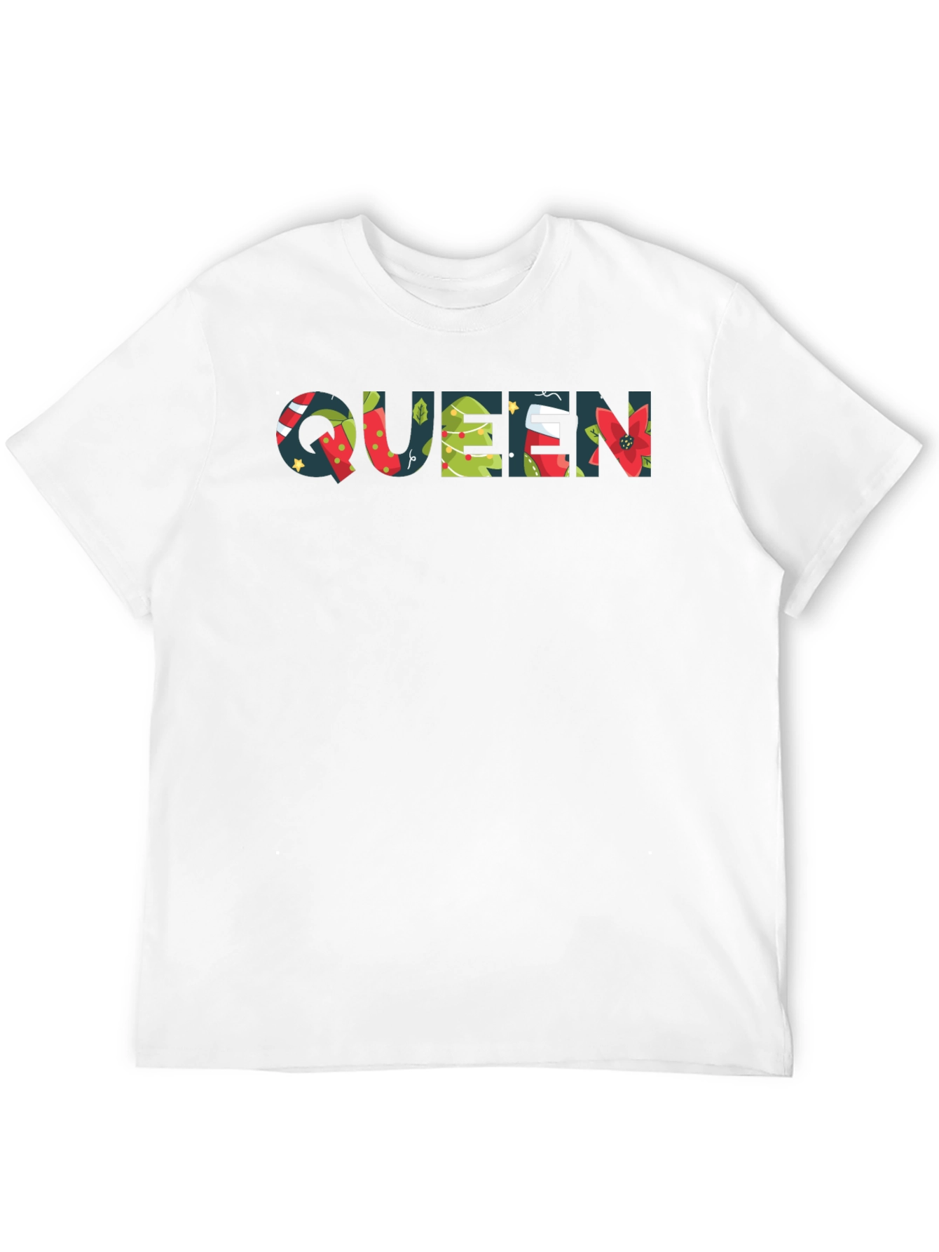 Festive Queen Christmas T-Shirt