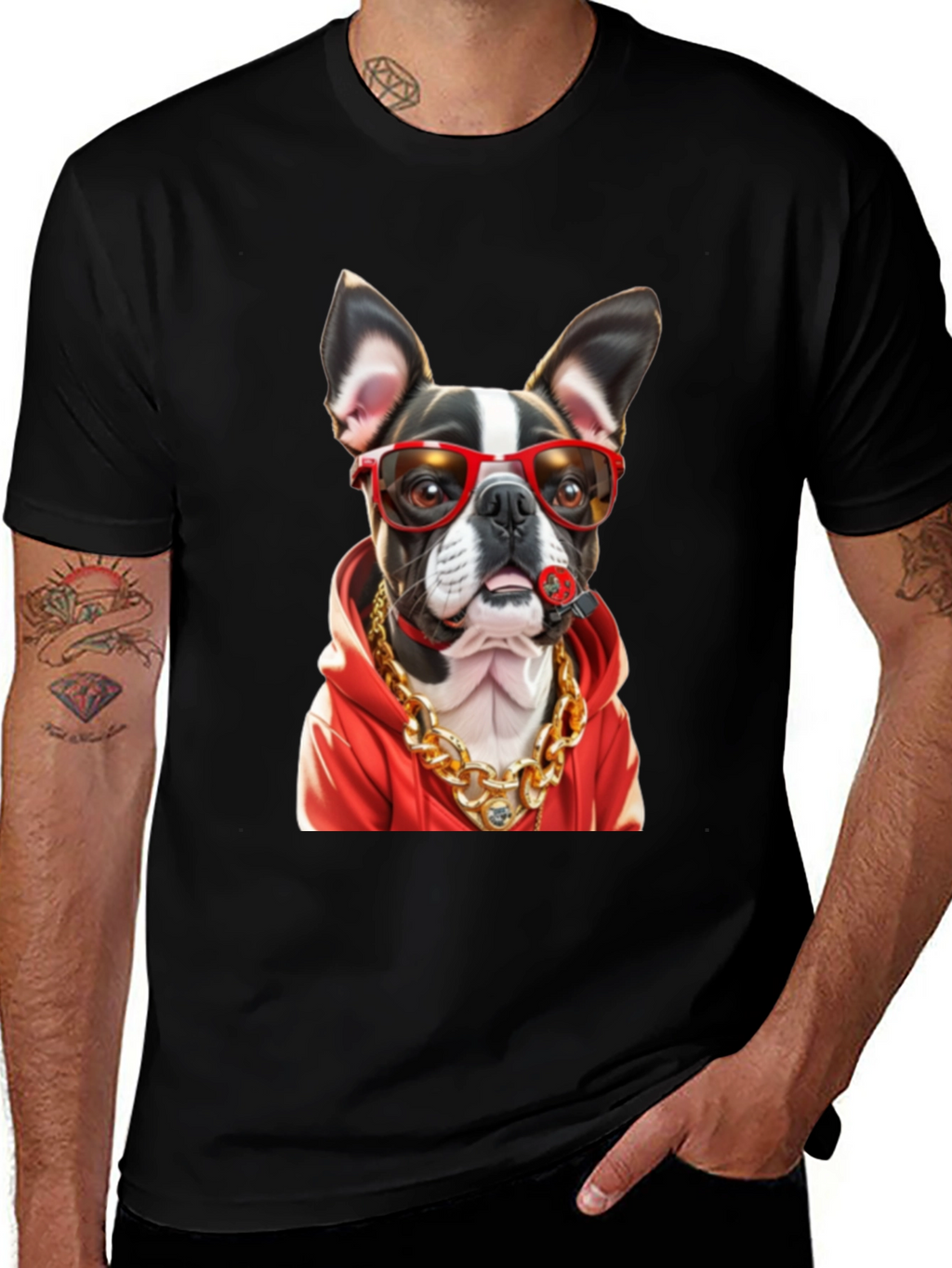 Cool Dog Graphic Tee