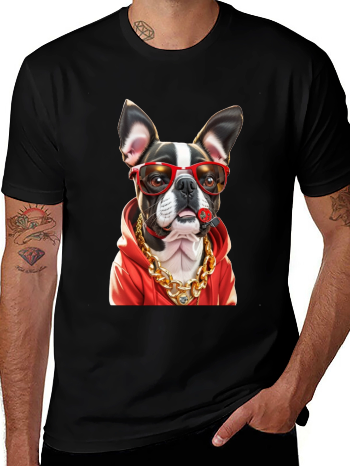 Cool Dog Graphic Tee