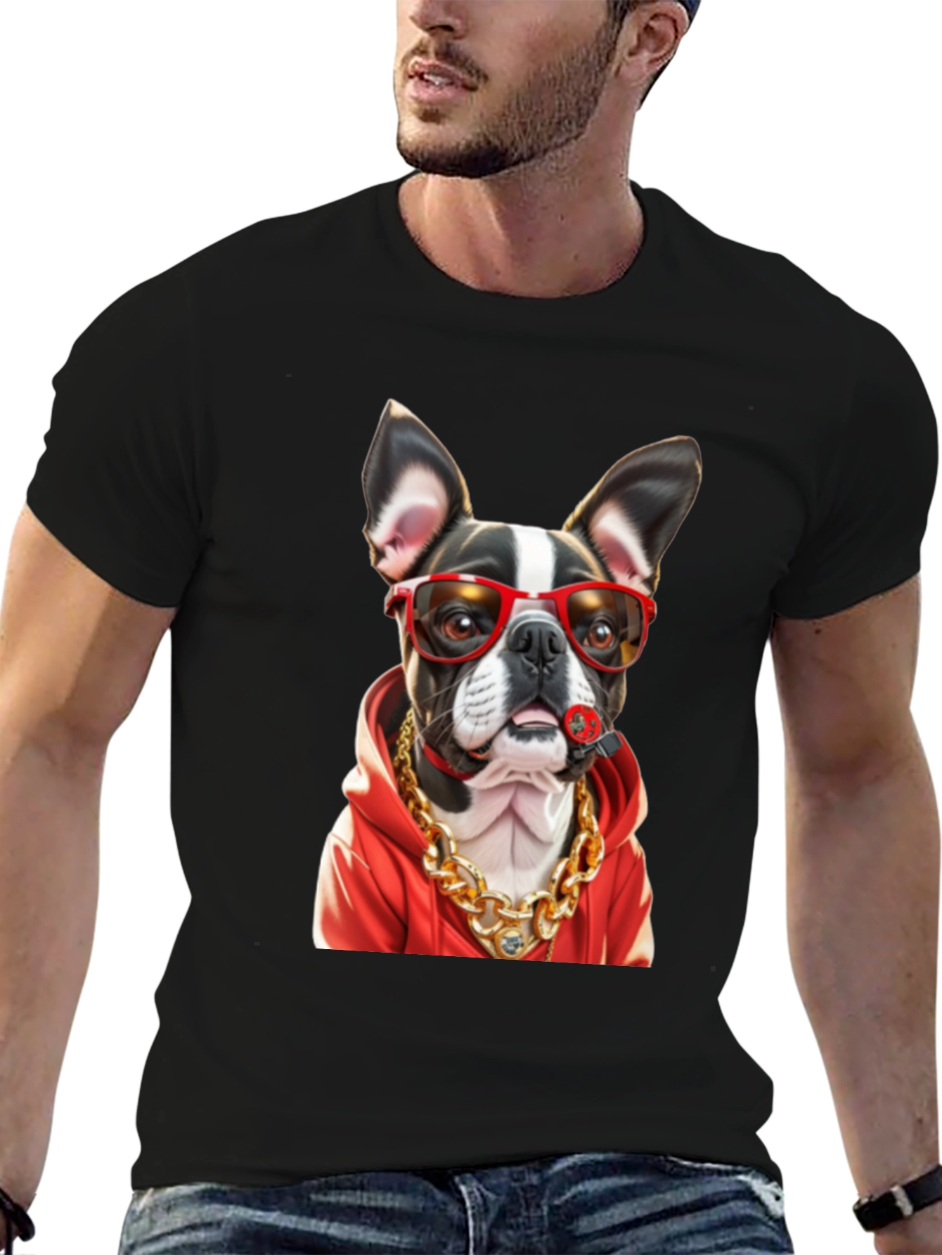 Cool Dog Graphic Tee