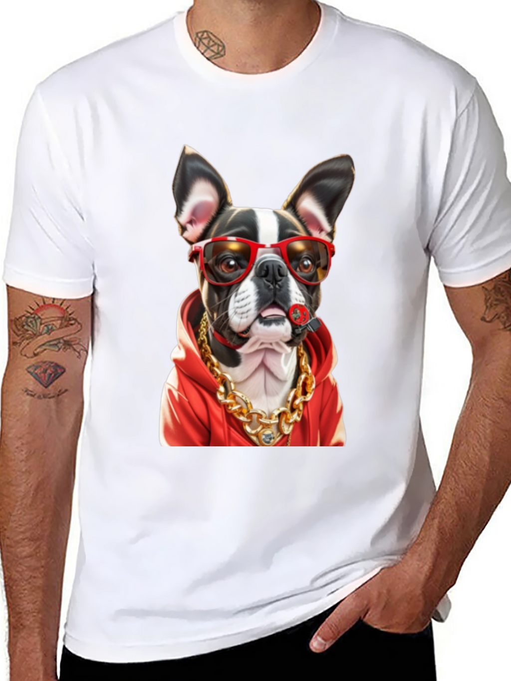 Cool Dog Graphic Tee